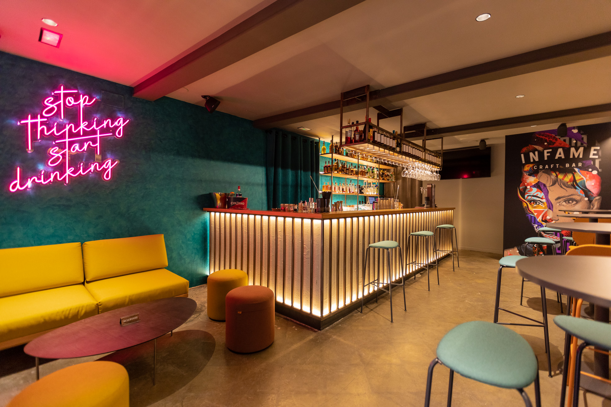 Infame Craft Bar, la coctelería da un paso al frente en A Coruña