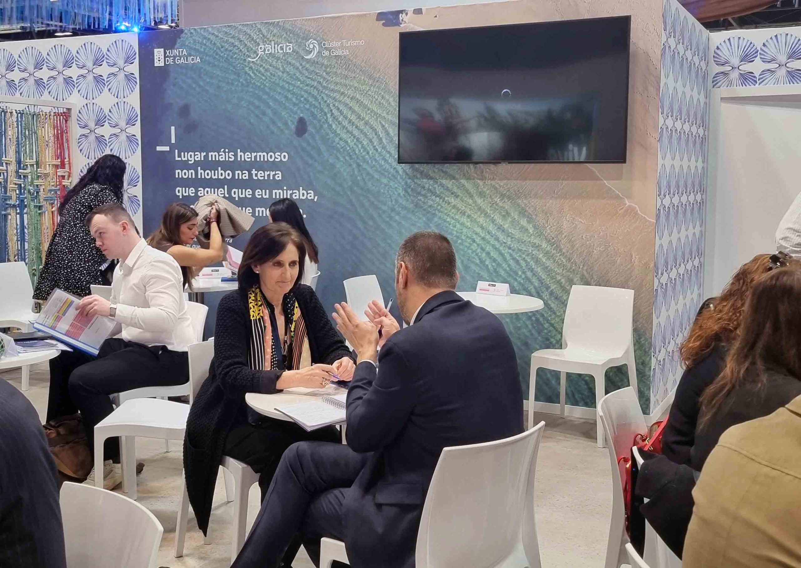El Clúster Turismo de Galicia cierra Fitur con 400 reuniones en su espacio de negocios