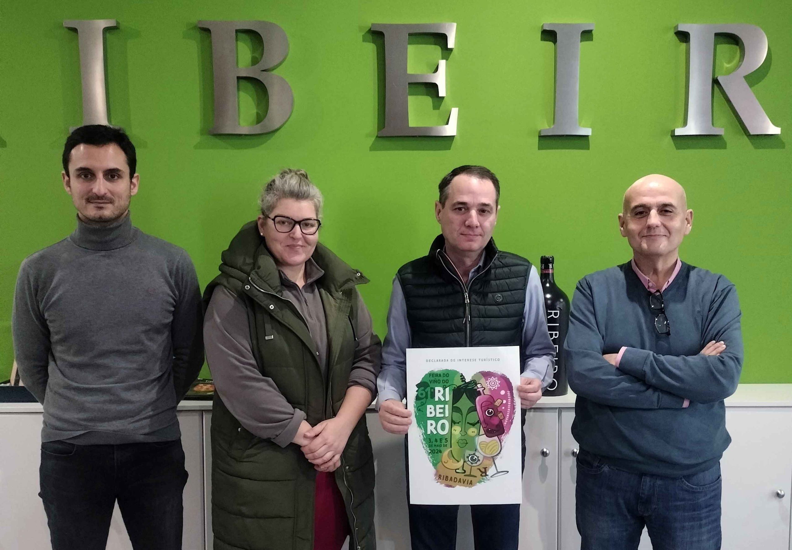 Una gallega residente en Lyon, autora del cartel de la 61ª Feira do Ribeiro