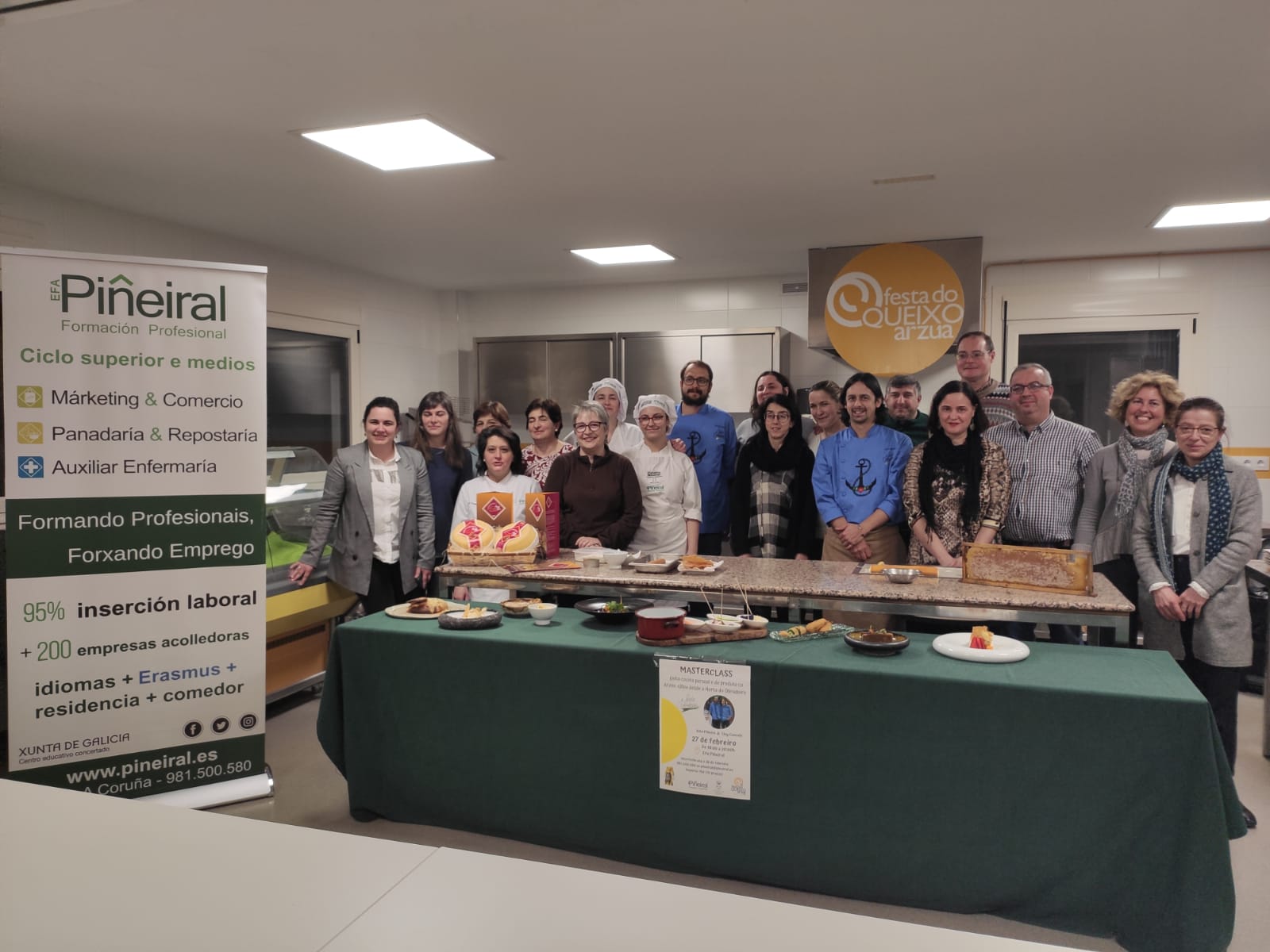 Comienza la programación previa de la Festa do Queixo de Arzúa en el EFA Piñeiral