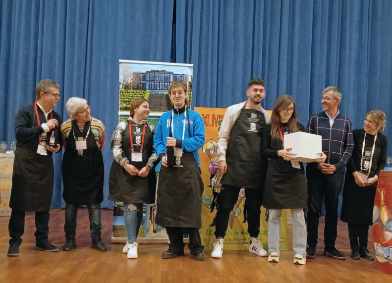 Dos alumnos del CPR Belarmino Fernández Iglesias ganan el III Concurso de Cata por parejas Concello de Sober