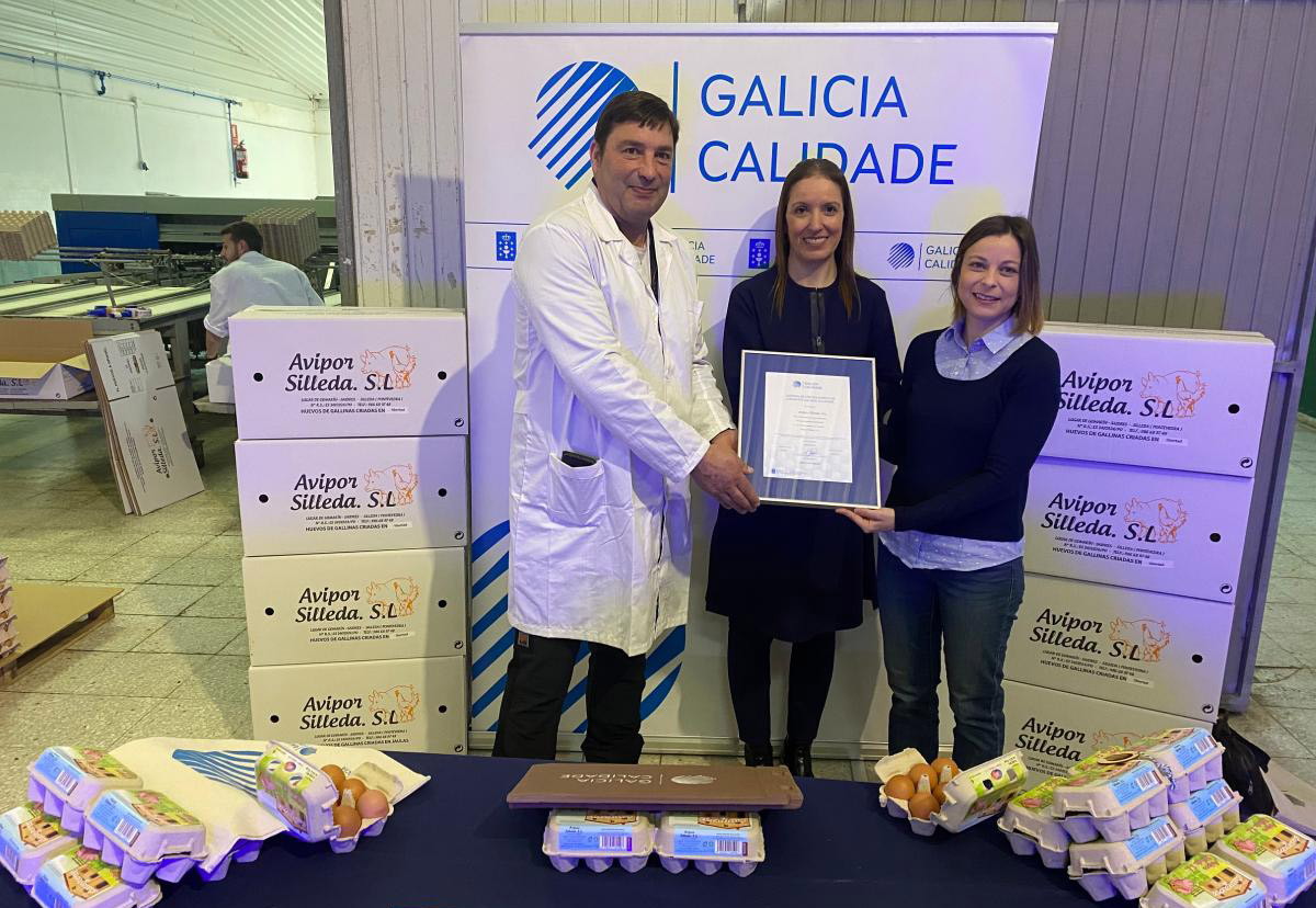 Galicia Calidade certifica los productos de la empresa de Silleda Avipor