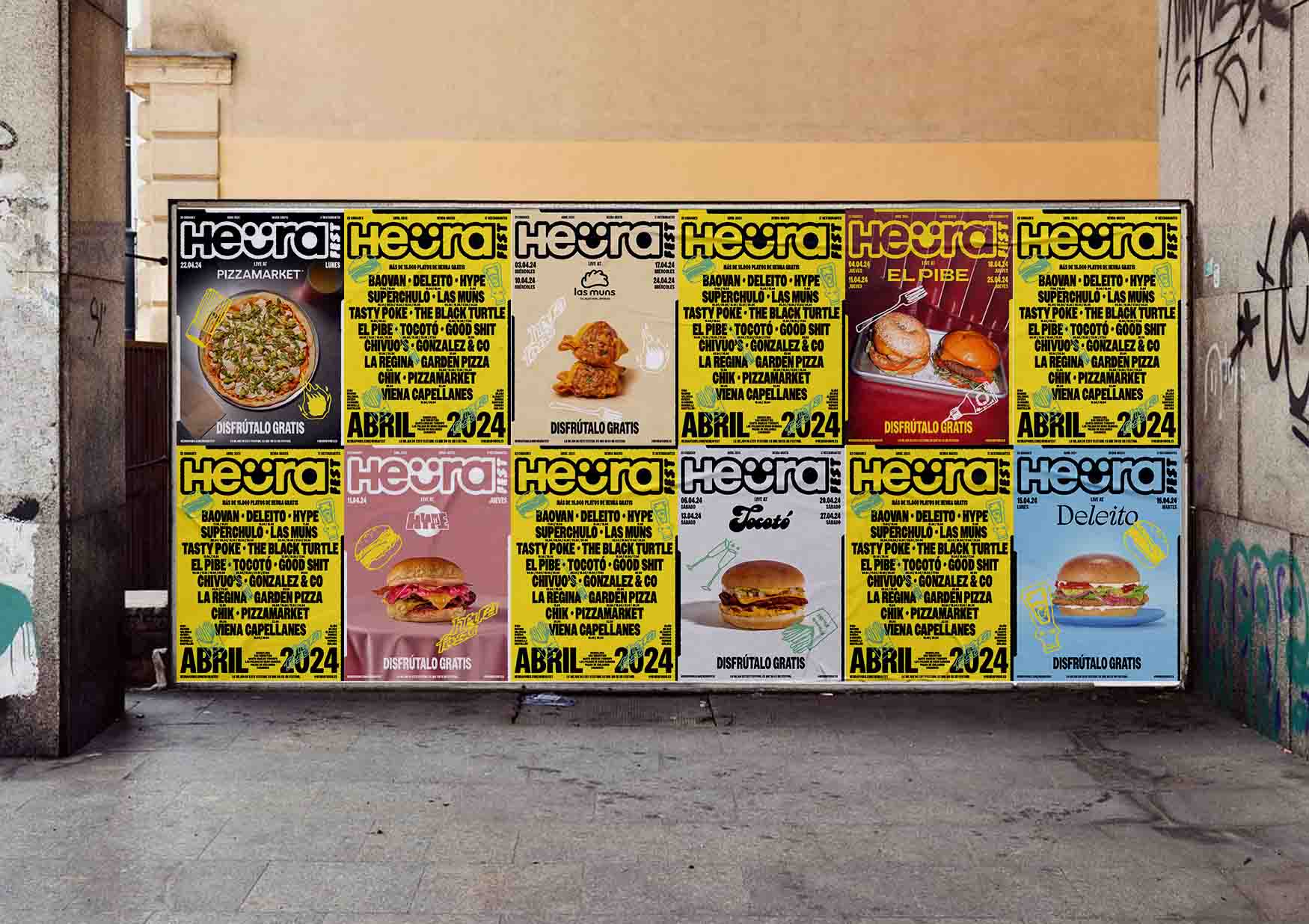 Heura Fest, el primer festival gastronómico que regala comida