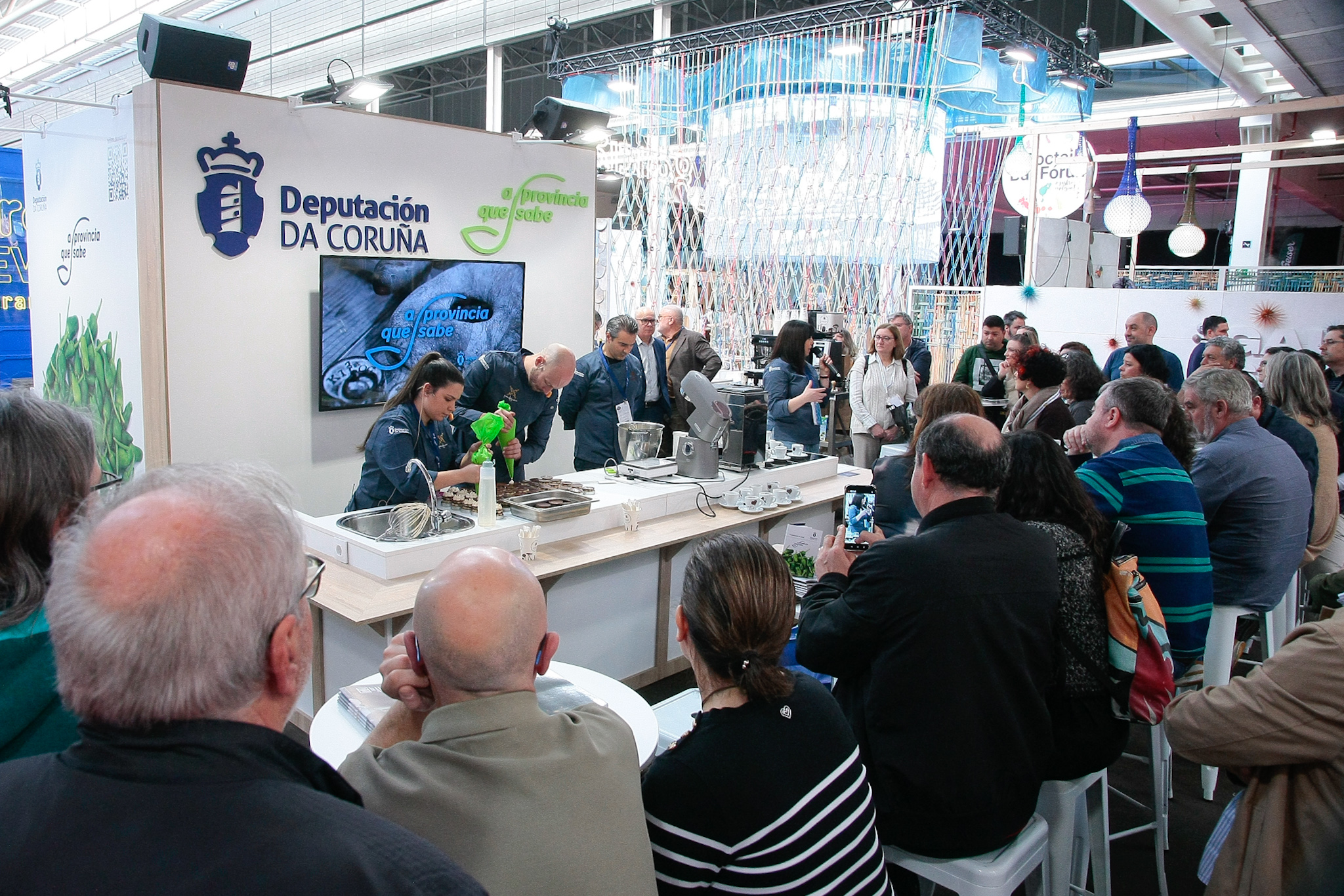 La Deputación da Coruña estará en la feria ‘Expovacaciones’ mostrando la gastronomía de la provincia