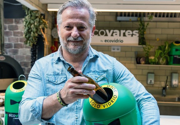 Xosé Cannas, nuevo embajador de EcoVares by Ecovidrio