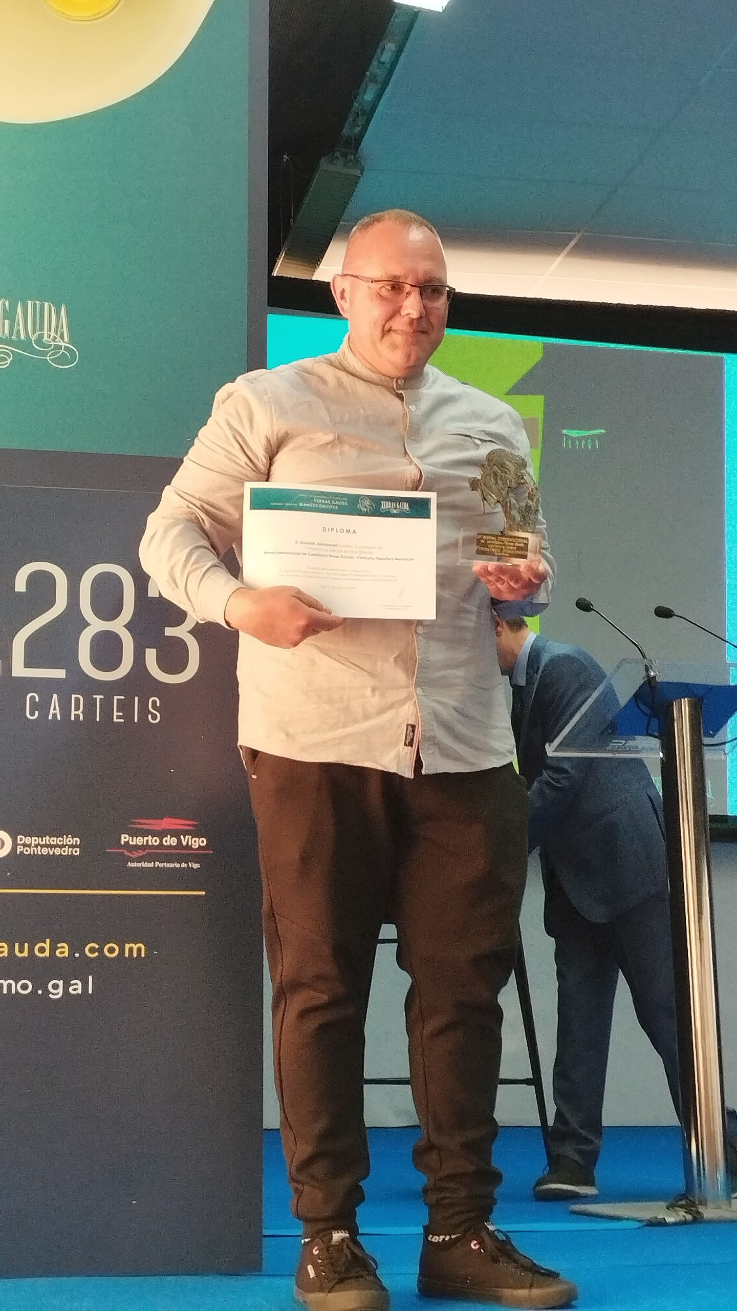 Un diseñador polaco ganó el Concurso Internacional de Cartelismo Terras Gauda