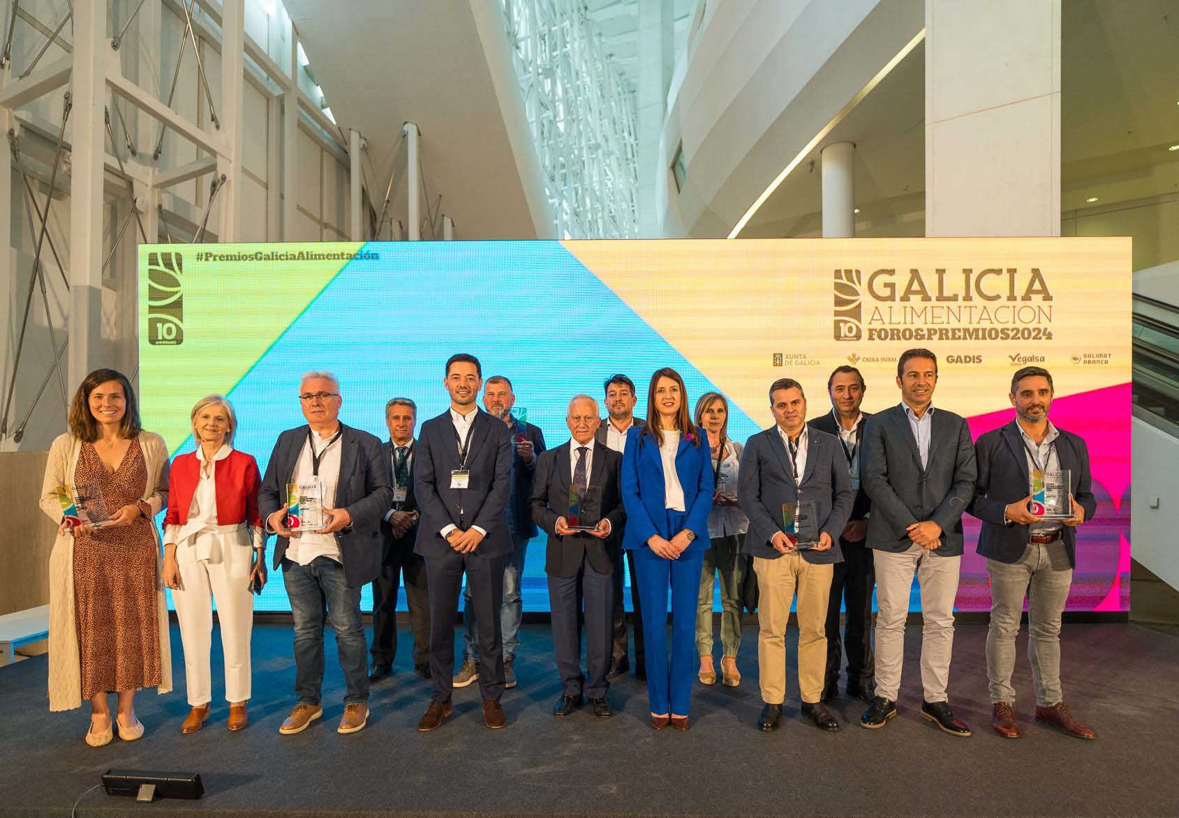 A MeixoEira, Queixería Barral, Dairy Pet, CEAMSA, Queizuar e Hijos de Rivera, Premios Galicia Alimentación