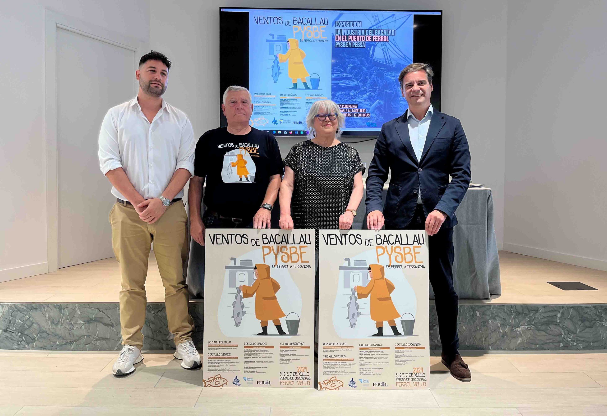 El Puerto de Ferrol revive la historia de la industria del bacalao
