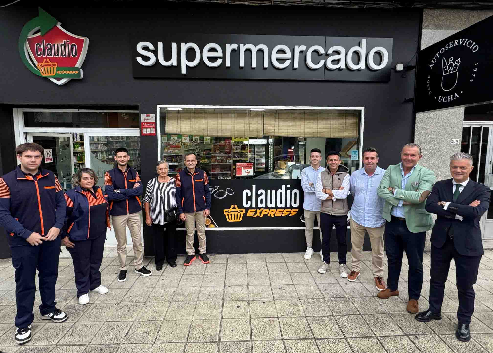 Claudio Express llega al centro de Poio