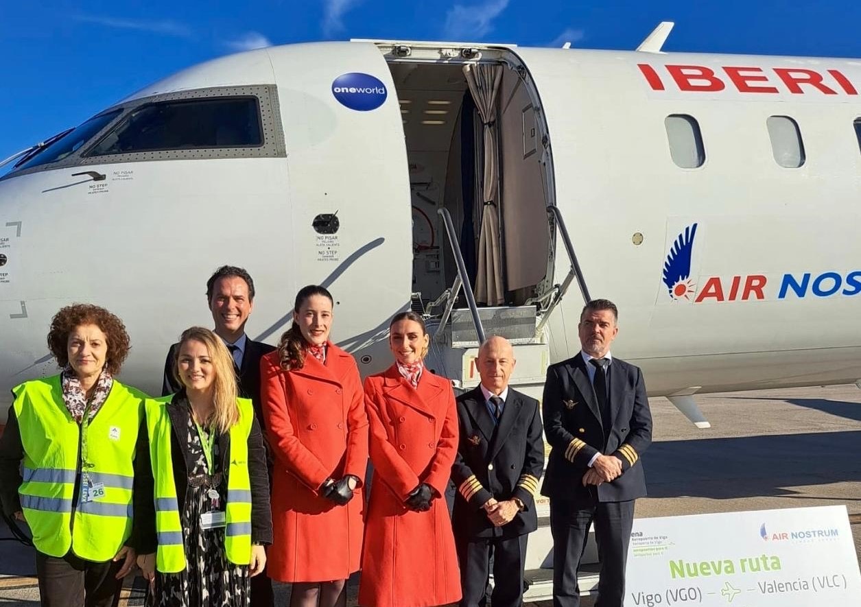 El Aeropuerto de Vigo recupera la ruta con Valencia