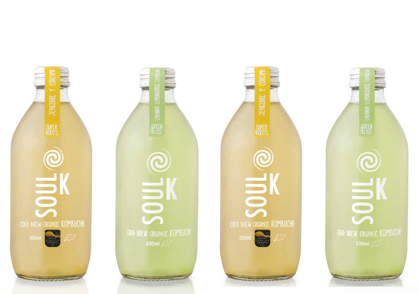 Soul K, de Hijos de Rivera, galardonada como una de las mejores kombuchas del mundo