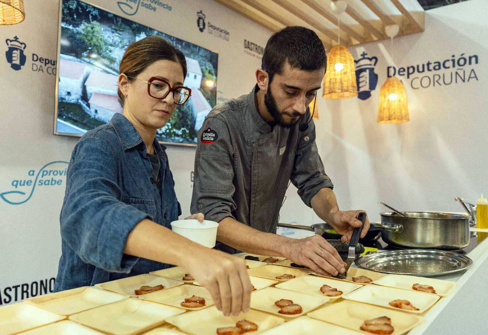 La Deputación da Coruña se despide del Gastronomic Fórum Barcelona “con un muy buen sabor de boca”