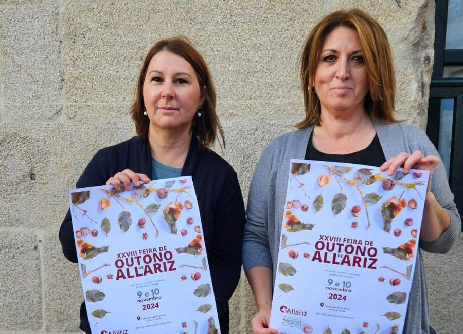 Allariz acoge los días 9 y 10 de noviembre la XXVIII Feira de Outono