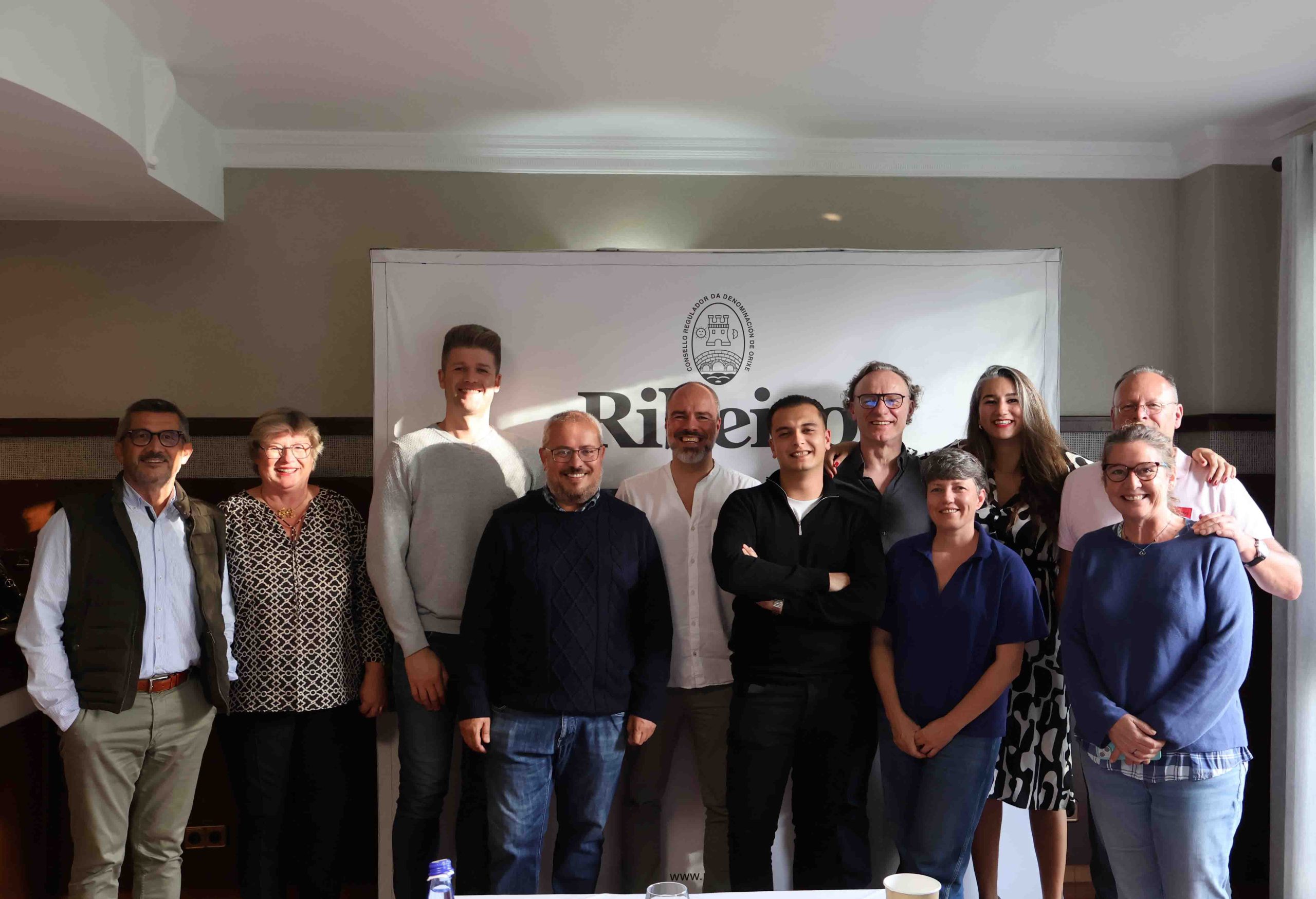 Importadores internacionales visitan la DO Ribeiro