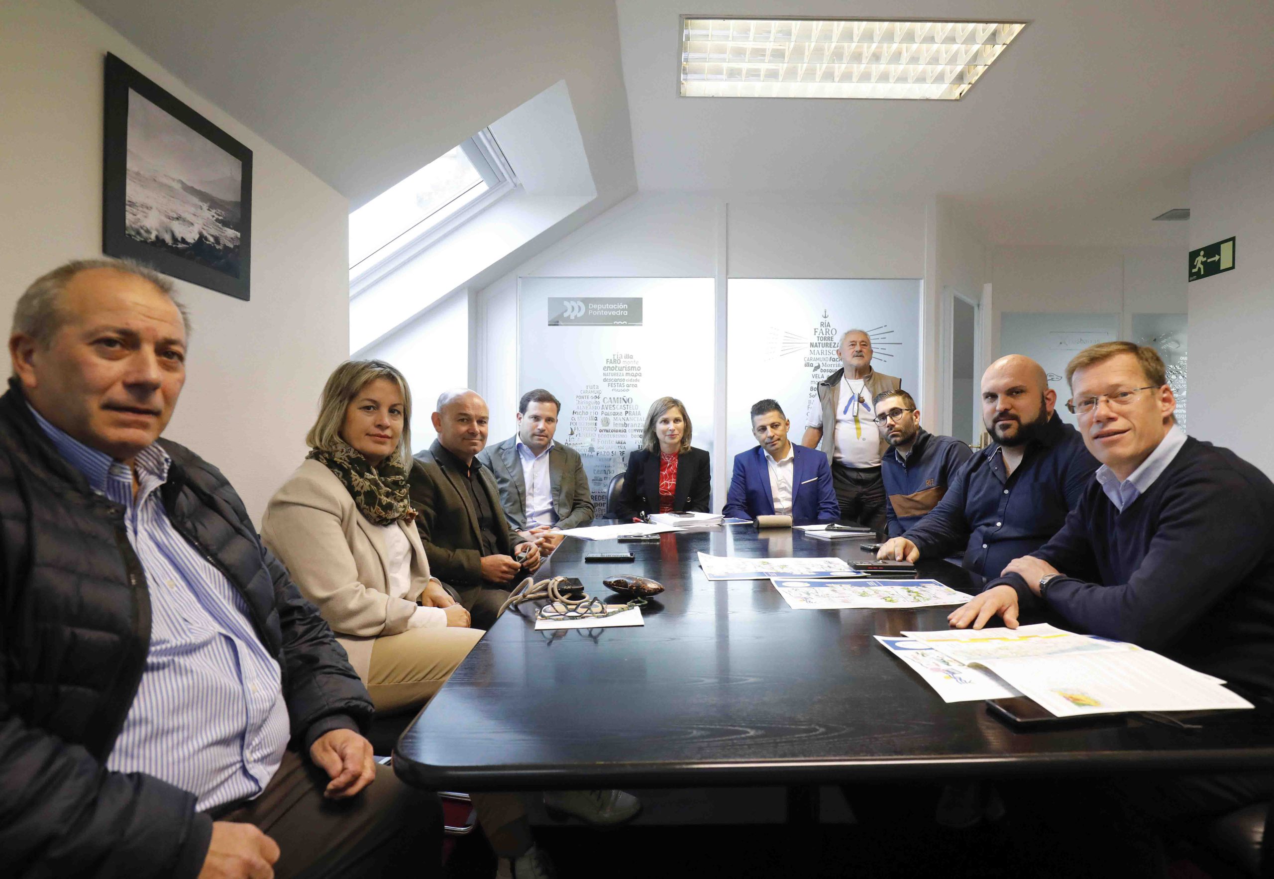 La Deputación de Pontevedra compromete su apoyo económico a la promoción de la Vía Mariana