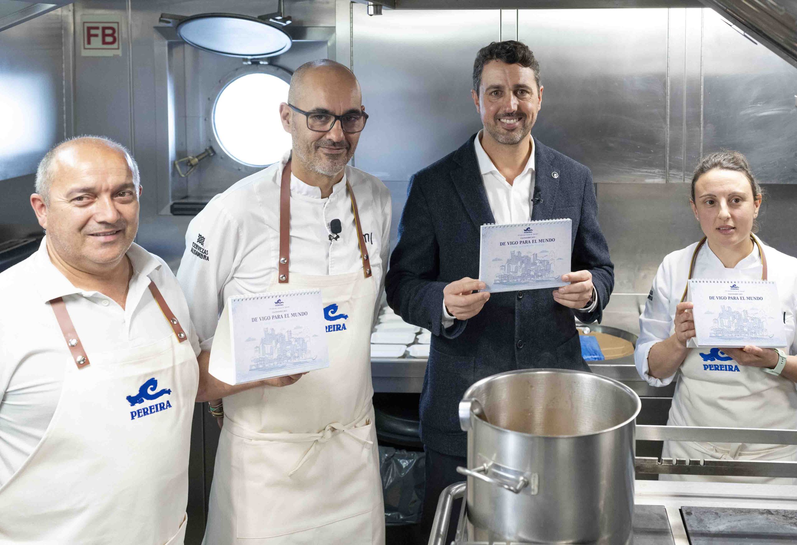 Pereira Productos del Mar homenajea a Vigo en su nuevo recetario