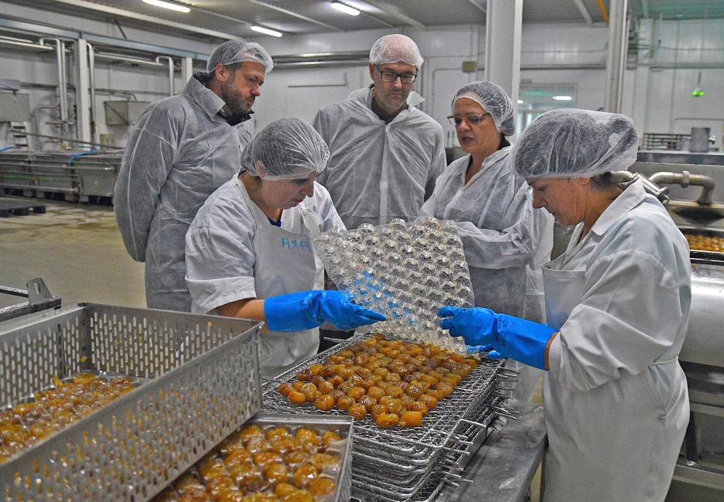 Medio Rural destaca el potencial de la castaña confitada