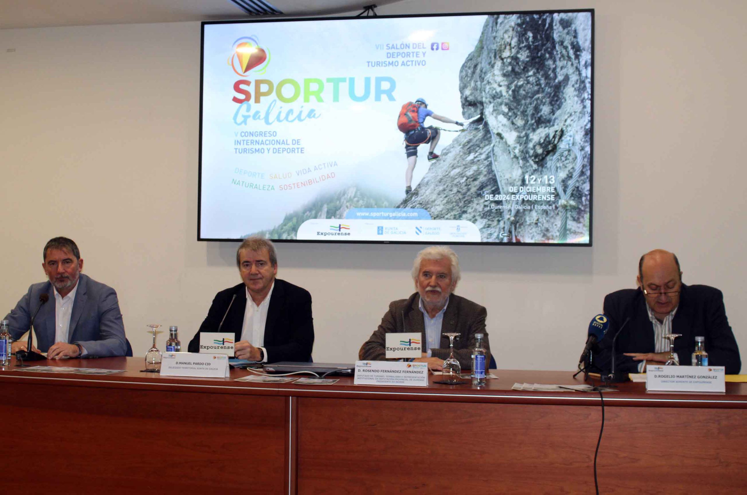 Expourense acoge Sportur Galicia y el Congreso Internacional de Turismo y Deporte