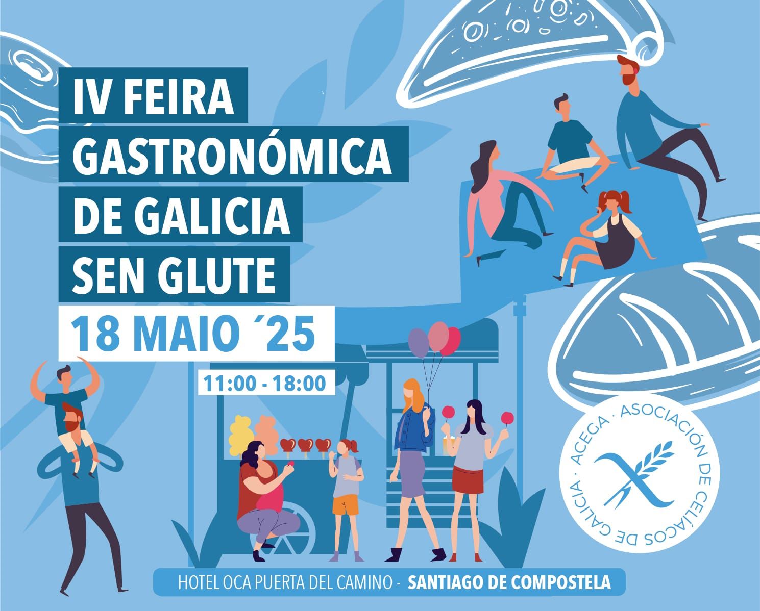 El próximo domingo, la cita es en la Feria Sin Gluten  
