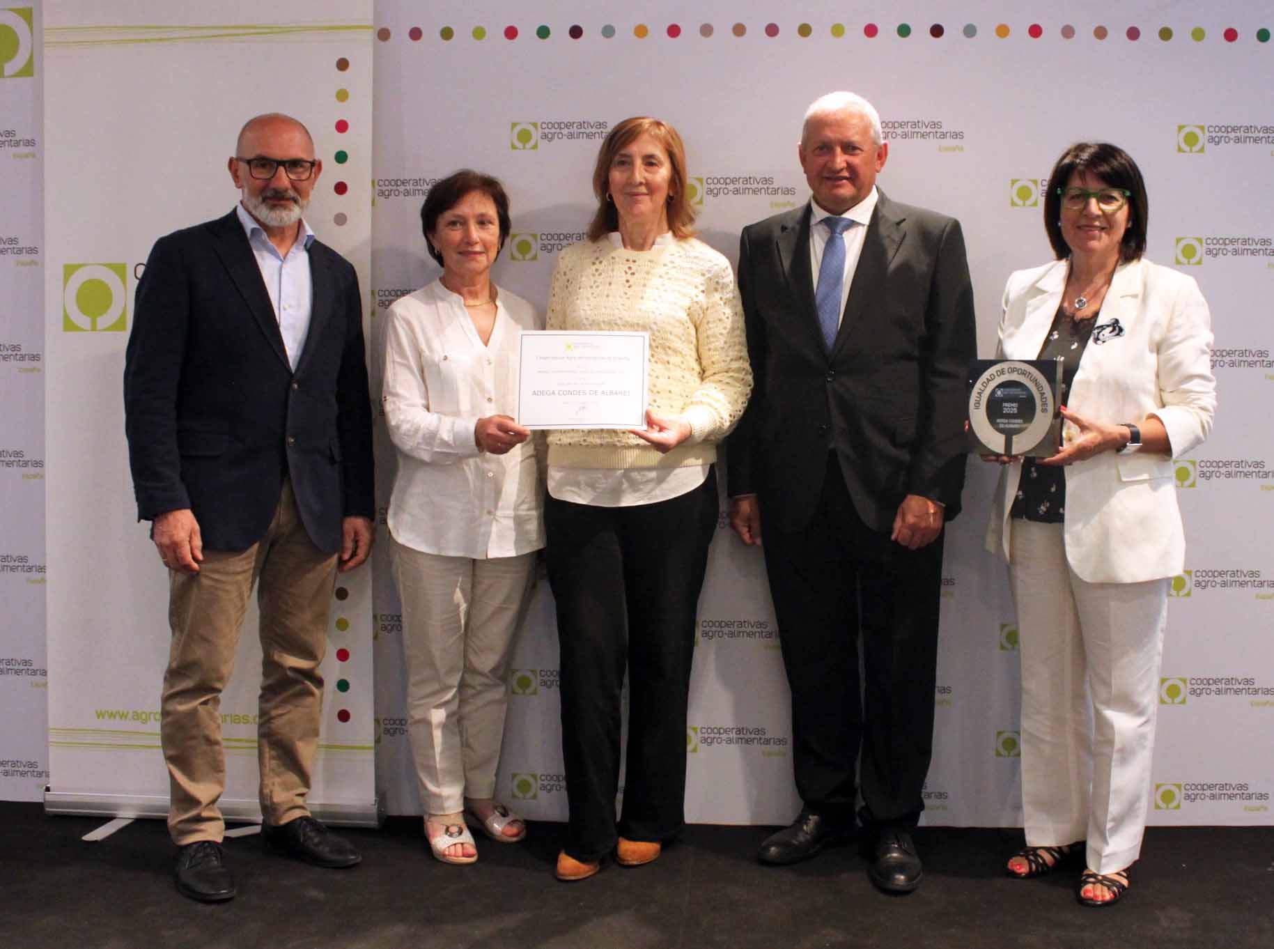Condes de Albarei, galardonada con el premio ‘Igualdad de Oportunidades’