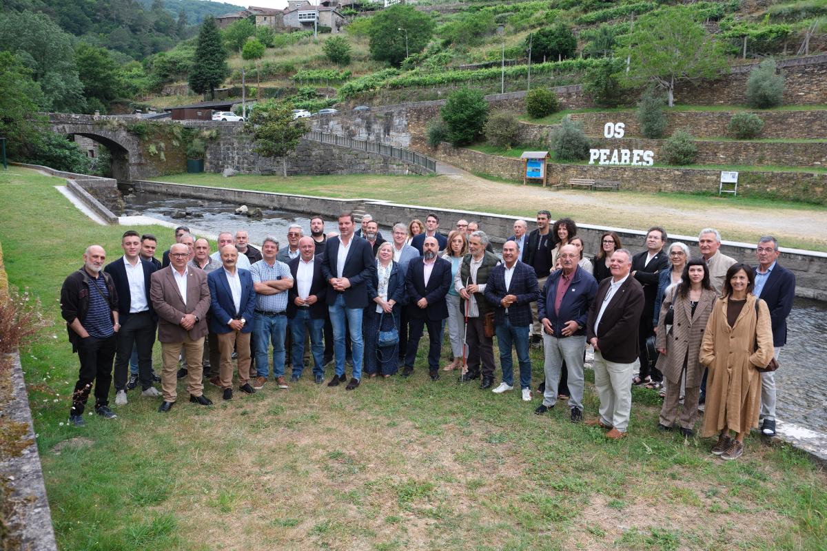 Visita de la Unesco a la Ribera Sacra en el tramo final de la candidatura a Patrimonio Mundial
