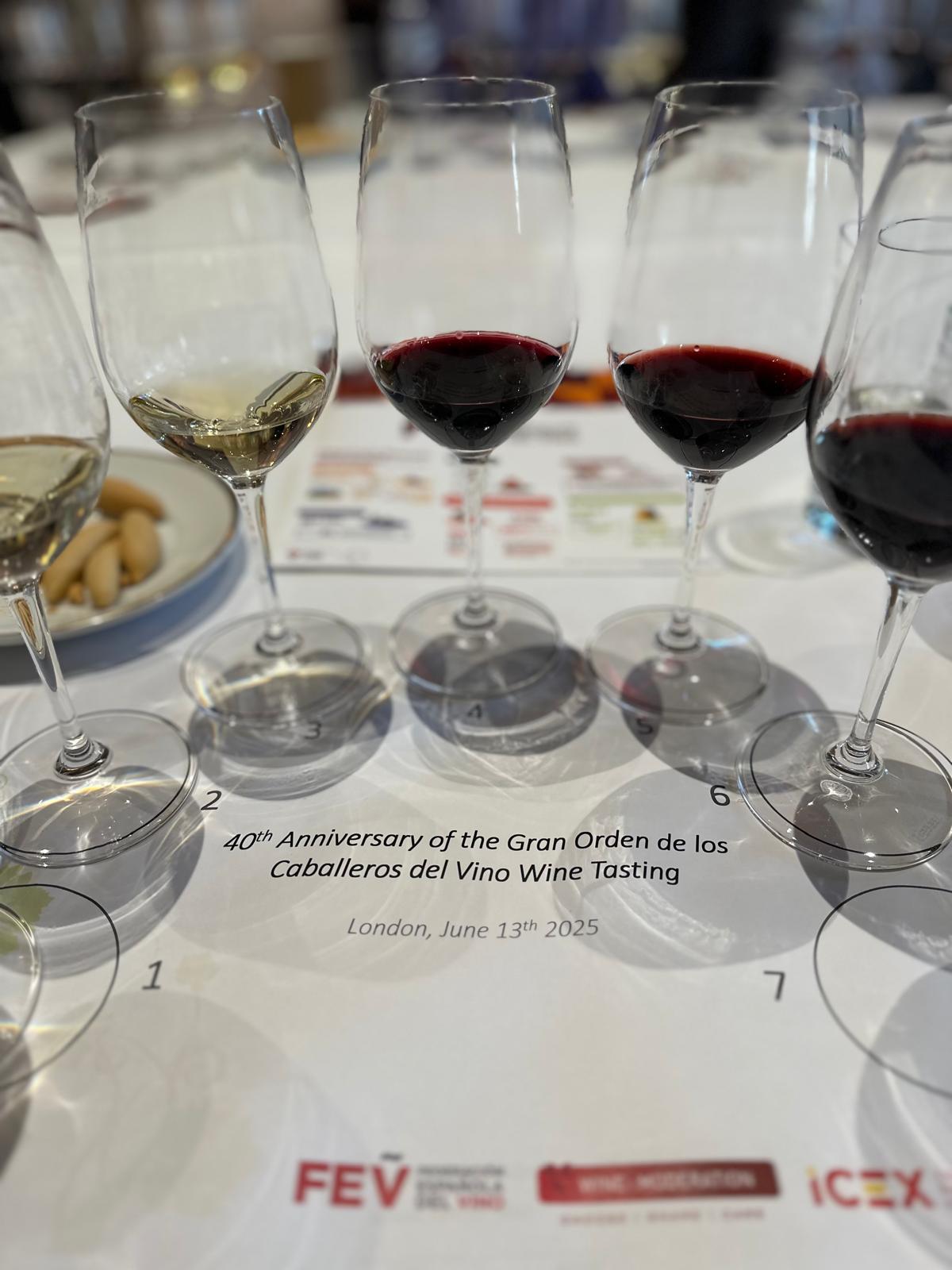 Cata de vinos españoles en Londres