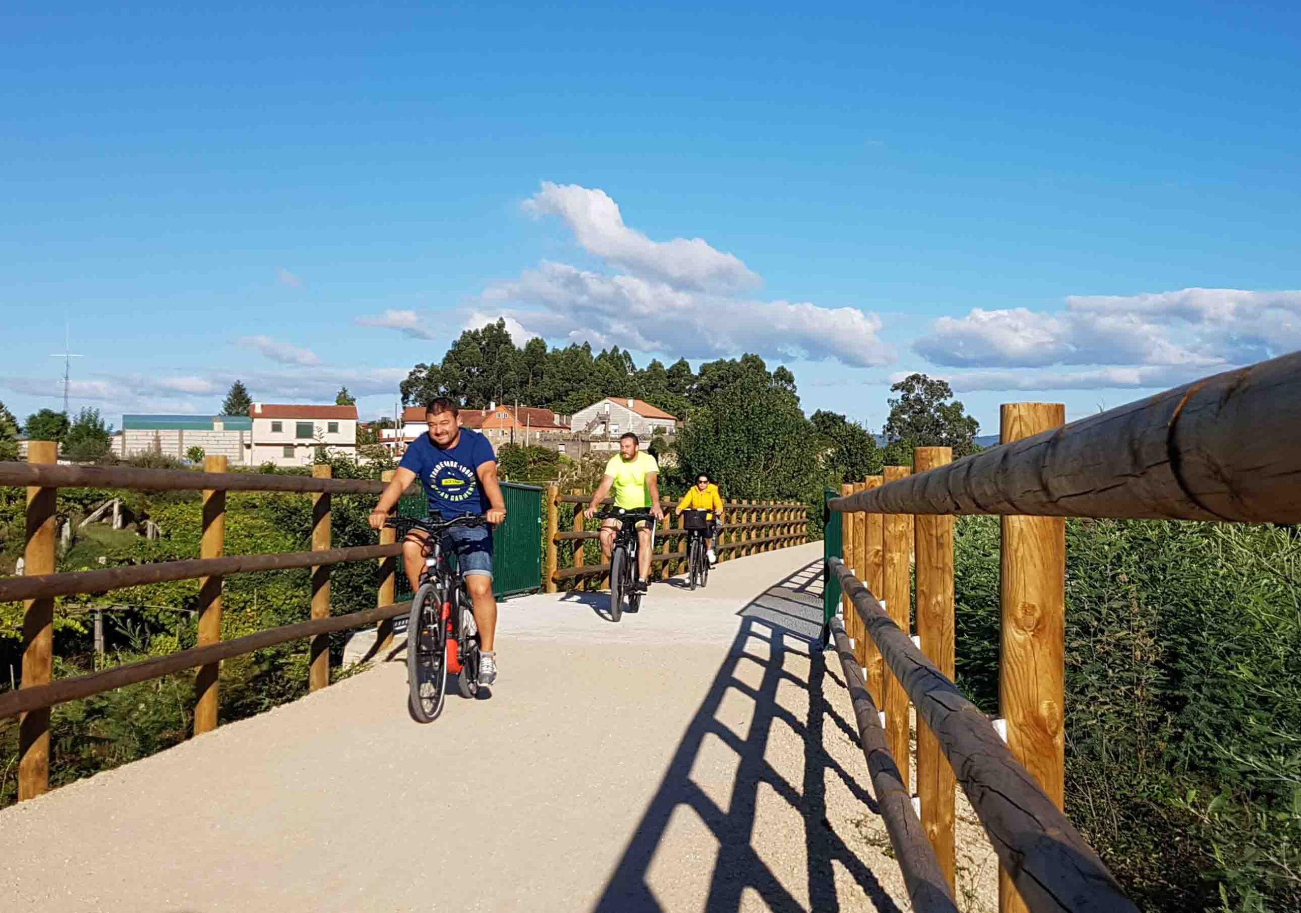 Nuevo paso adelante en la Vía Verde pontevedresa