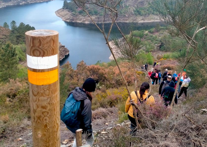 Ribeira Sacra arranca agosto con un 87% de las plazas de alojamiento reservadas