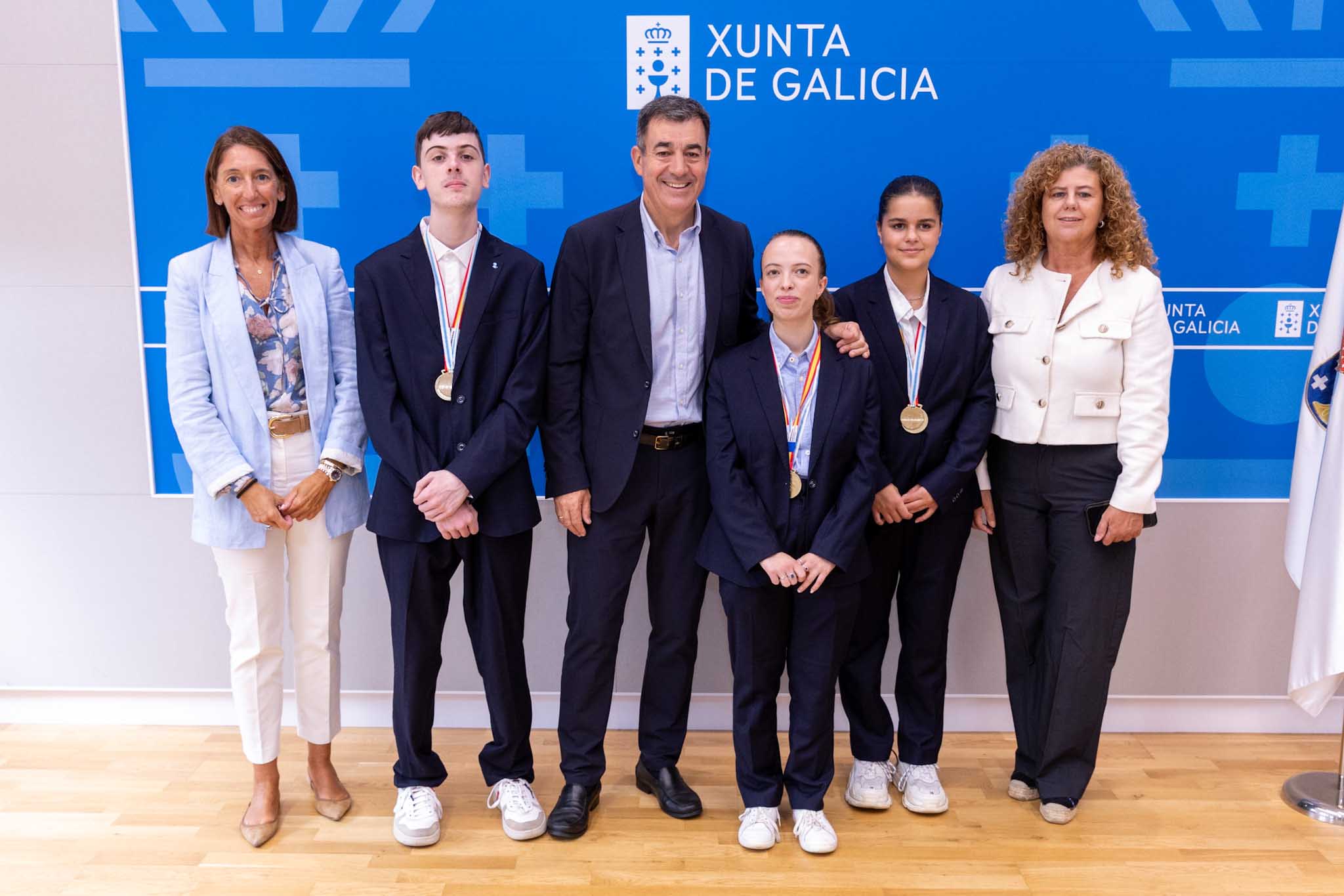 Tres alumnos de centros de Vigo, A Coruña y Santiago representarán a Galicia en el campeonato Euroskills 