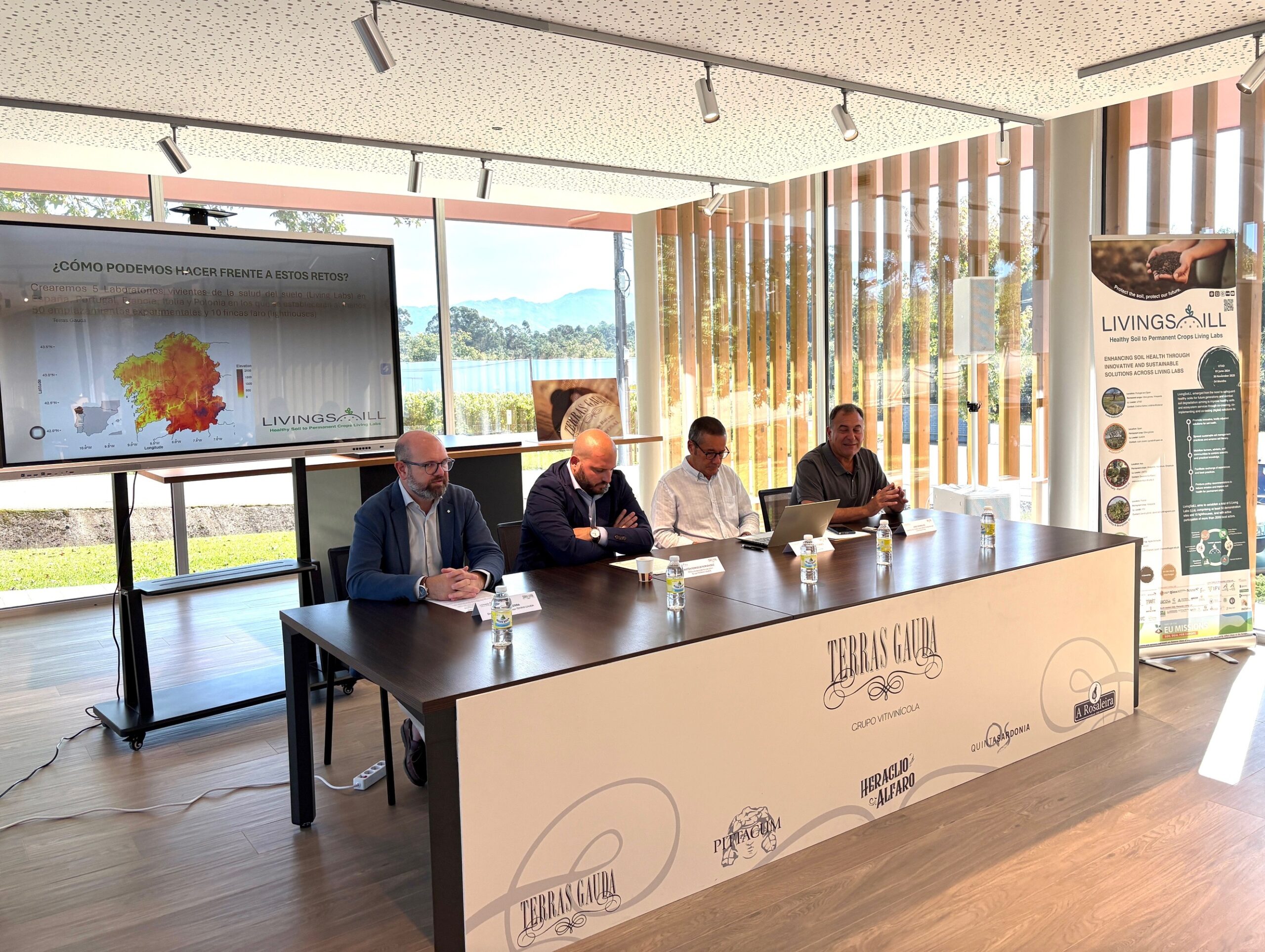 Terras Gauda se suma a un ambicioso proyecto europeo de salud del suelo 