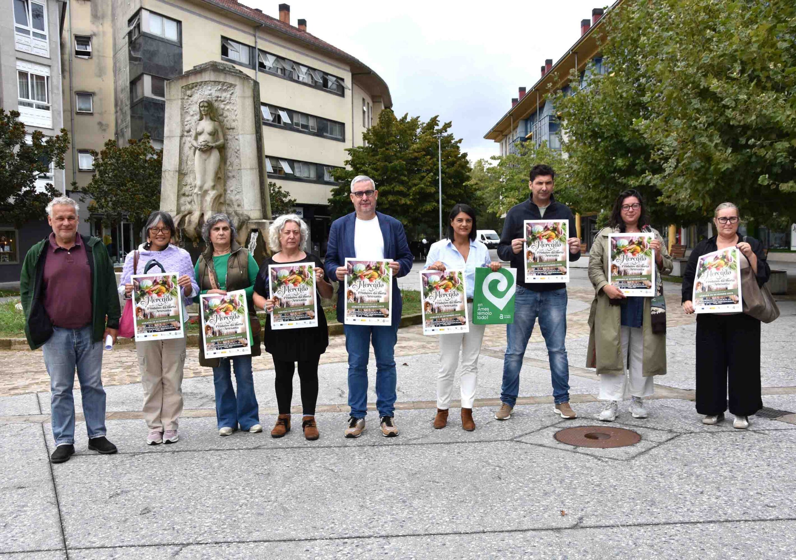 Ames contará con un mercado de productos de la huerta y artesanía