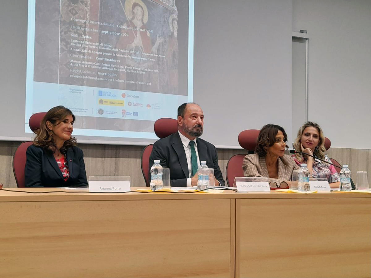 Galicia y Lazio avanzan en la promoción conjunta del Xacobeo 2027