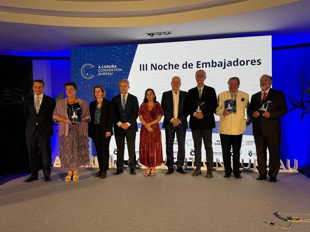 Ana Trevisani, Antonio Rodríguez Sotilo, Jacinto Sánchez y Francisco Vázquez, nuevos embajadores MICE de A Coruña
