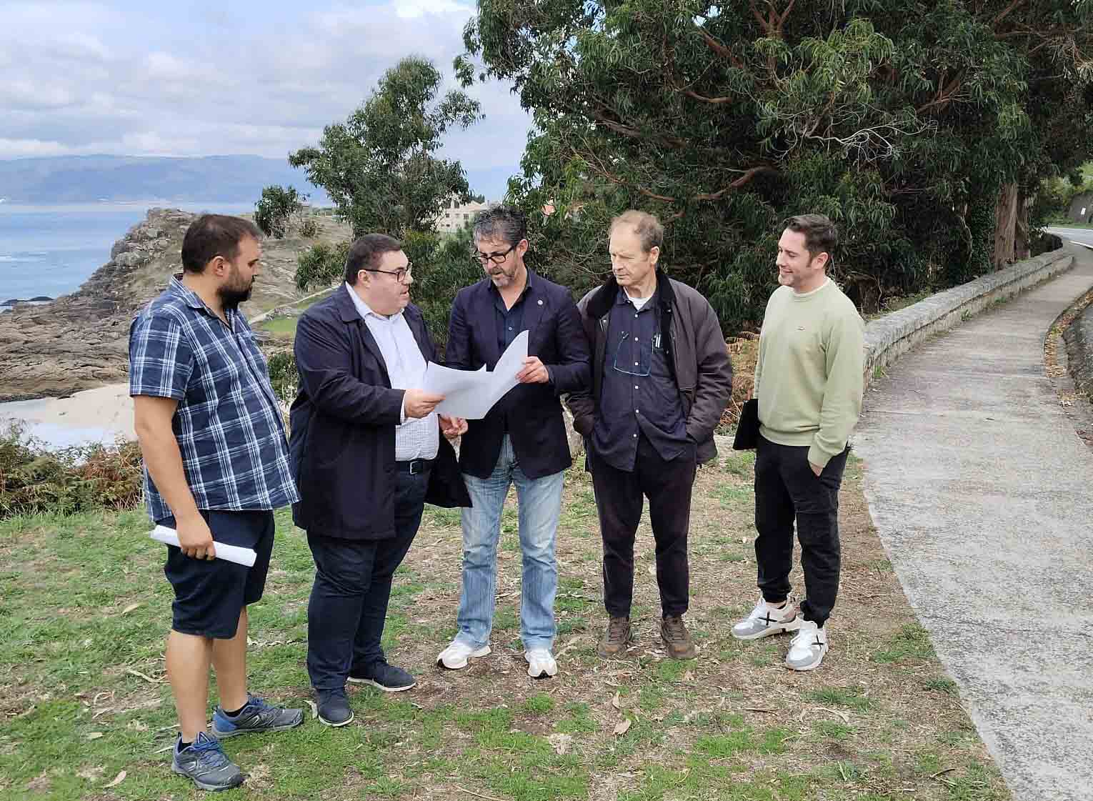 El PSTD da Ría de Muros Noia incluye mejoras en la senda que une Porto do Son y el Castro de Baroña