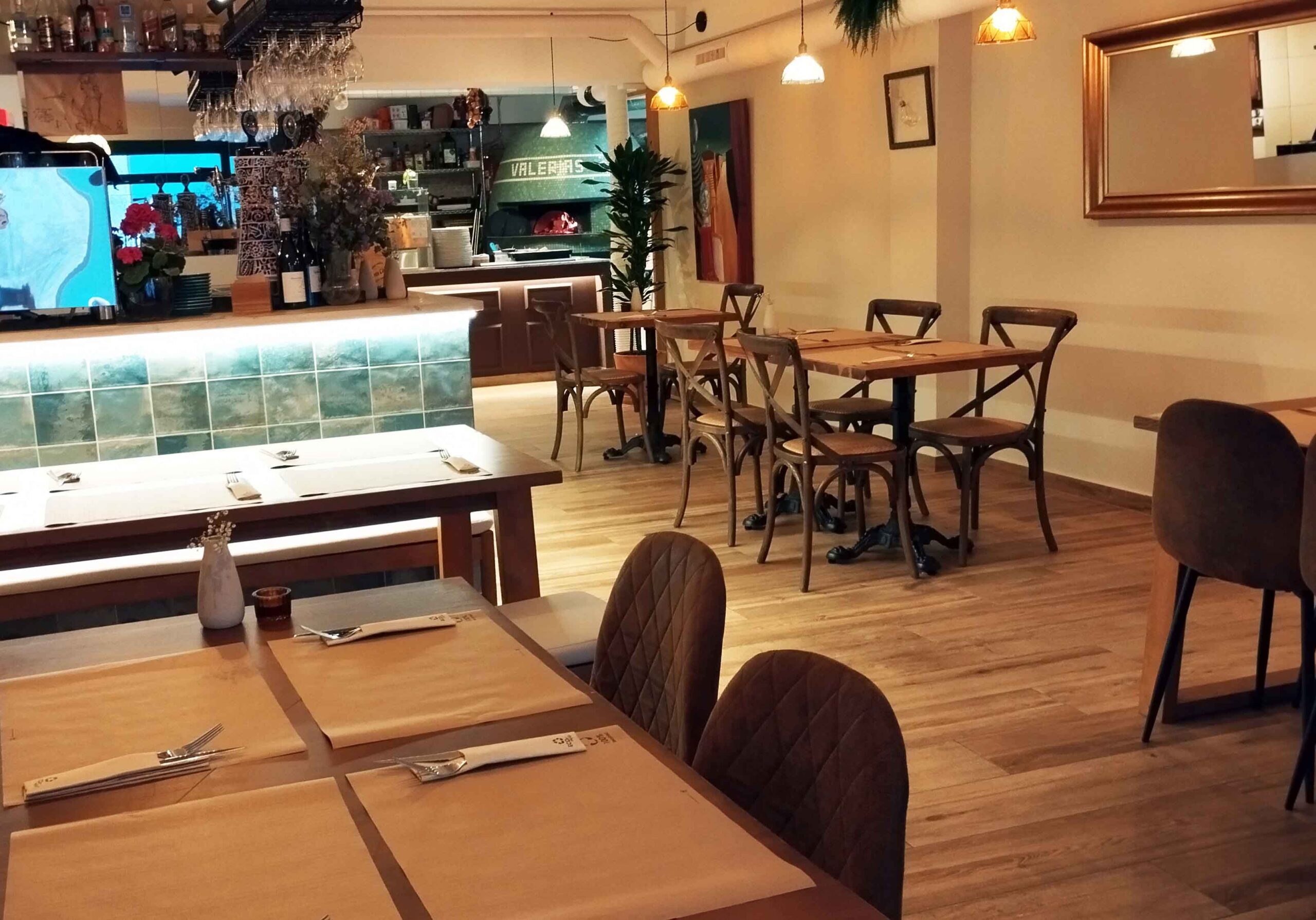 Valerias, un restaurante especializado en pizzas gourmet