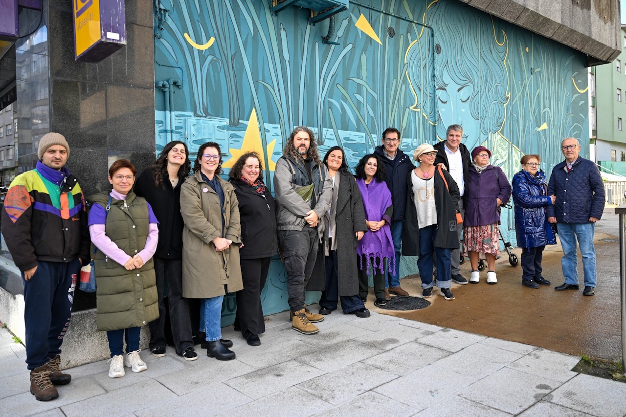 Negreira, Cee y Corcubión cobran vida y color con los nuevos murales de “Arte no Camiño”