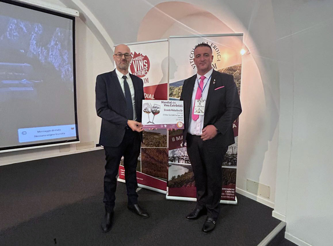 Tres Grandes Medallas de Oro y 14 Medallas de Oro para la Ribeira Sacra en Aosta