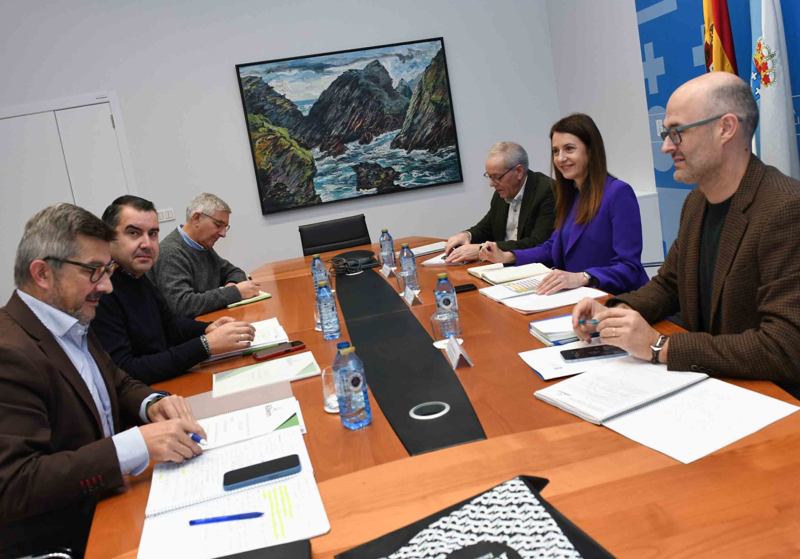 Medio Rural y la DO Ribeiro colaborarán en la recuperación de tierras agrarias en la zona