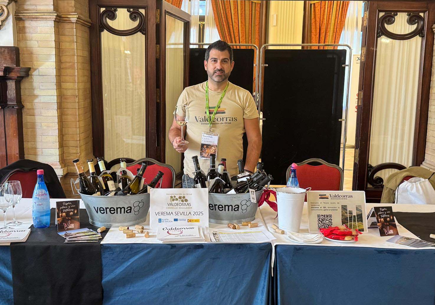 La D.O. Valdeorras asiste a Experiencia Verema Sevilla