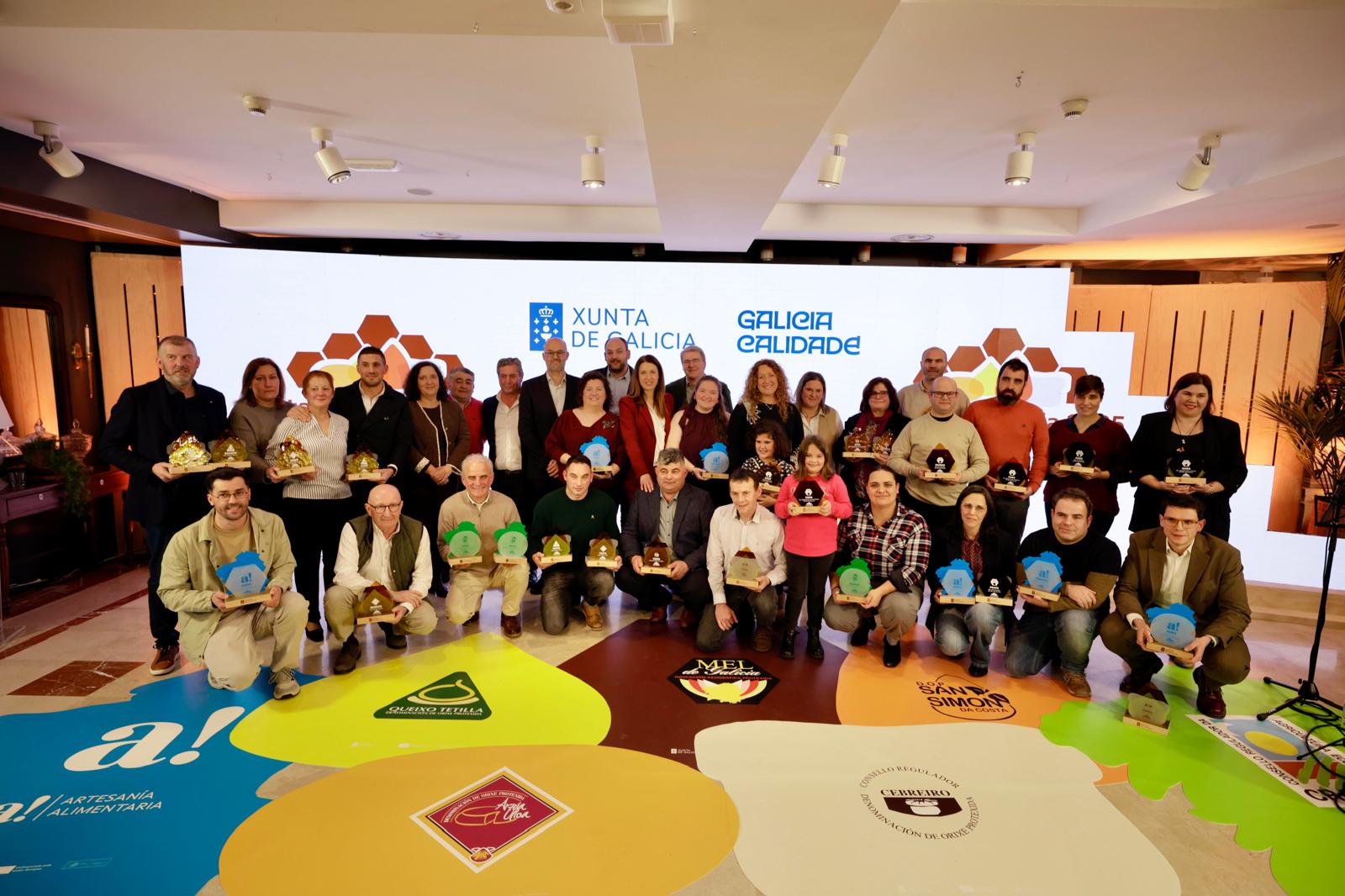 Queinaga y Castelo, las ganadoras, por partida doble, de la Cata dos Queixos de Galicia