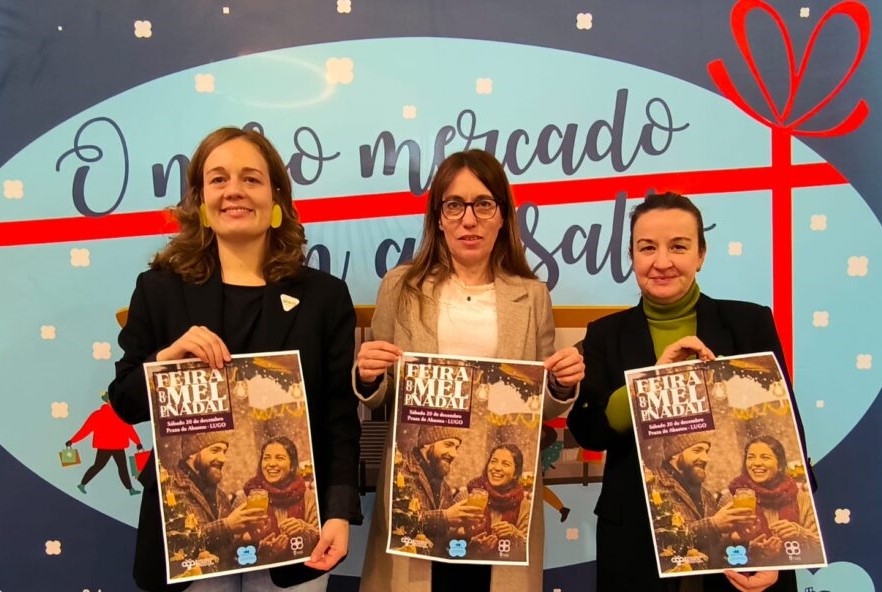 En Lugo, la Navidad es dulce como la miel 