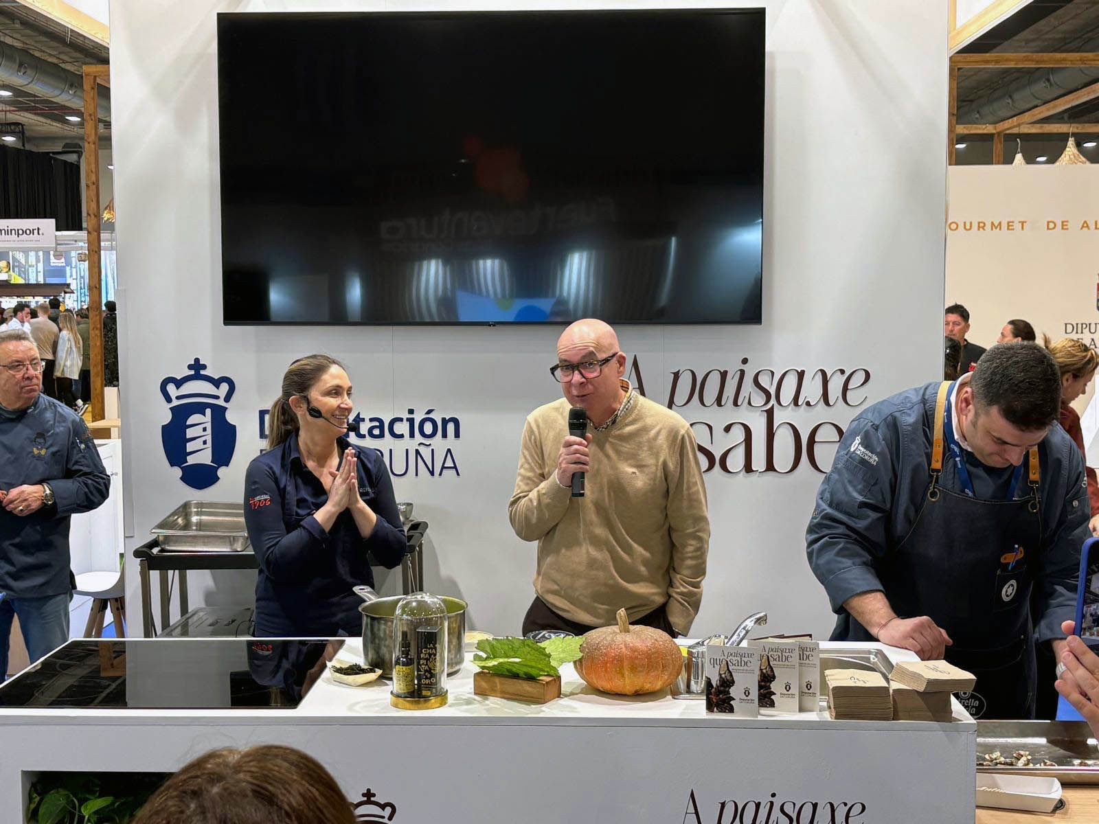 La Deputación da Coruña se despidió de Madrid Fusión poniendo en valor el ‘Silicon Valley’ que representa la enogastronomía de la provincia