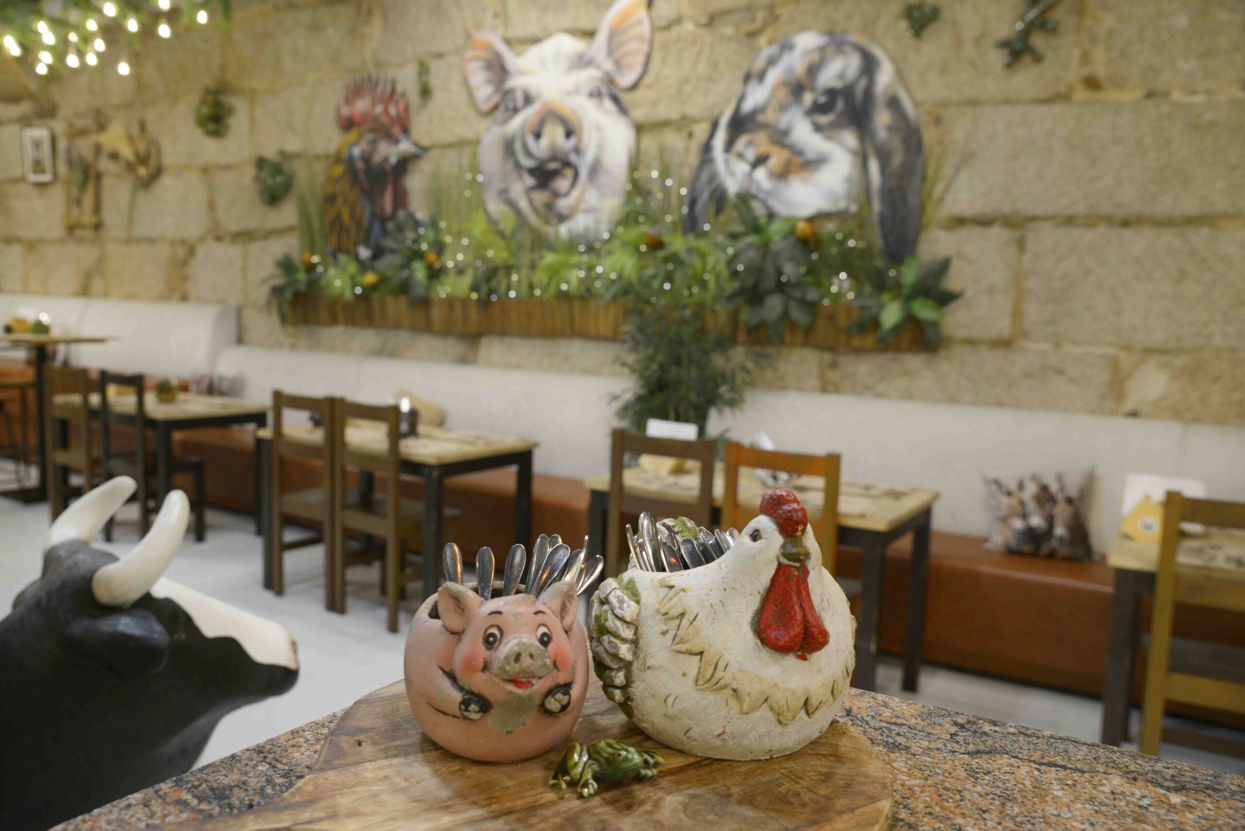 Desayunar o merendar en una granja