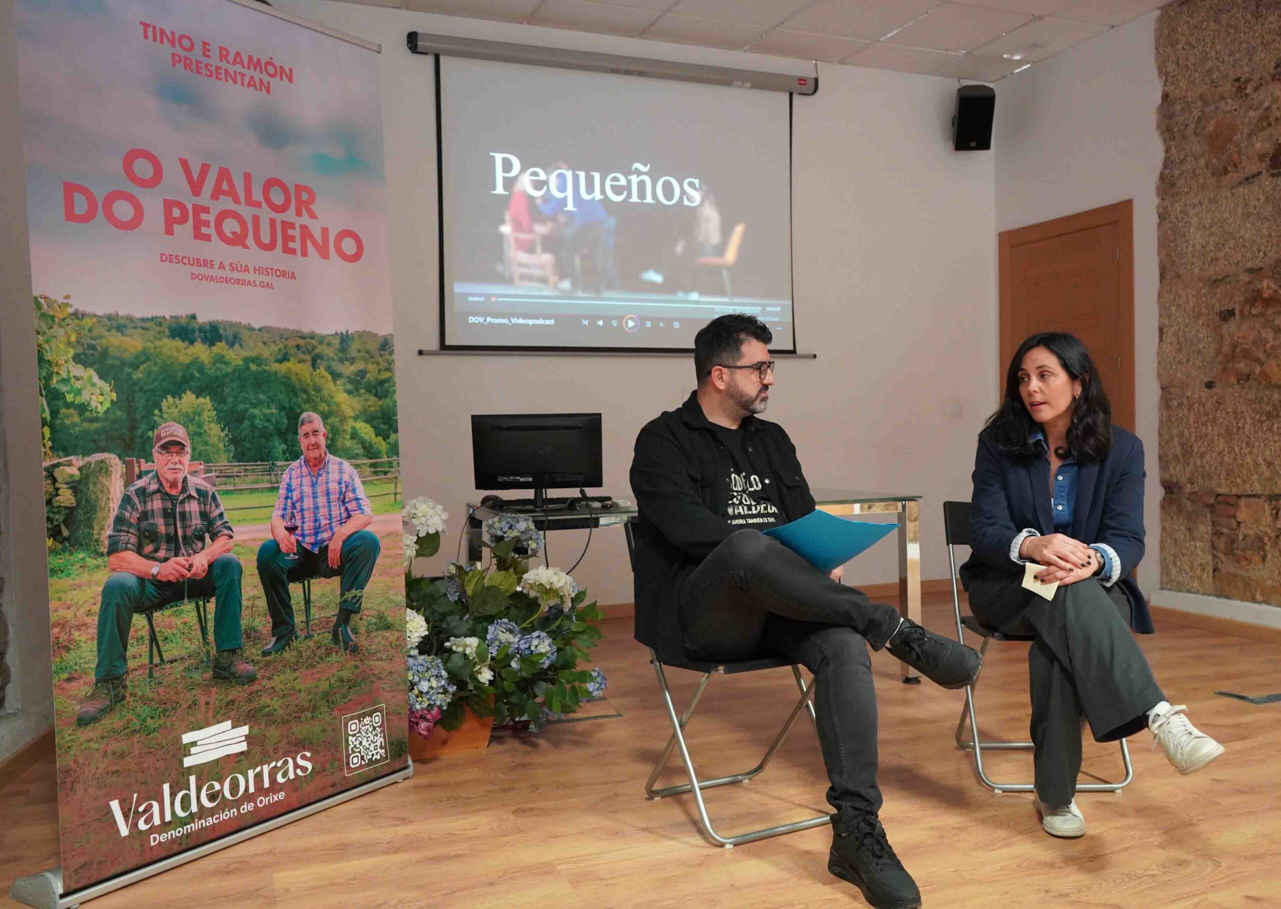 La DO Valdeorras pone en valor la viticultura de la comarca con un videopodcast promocional 