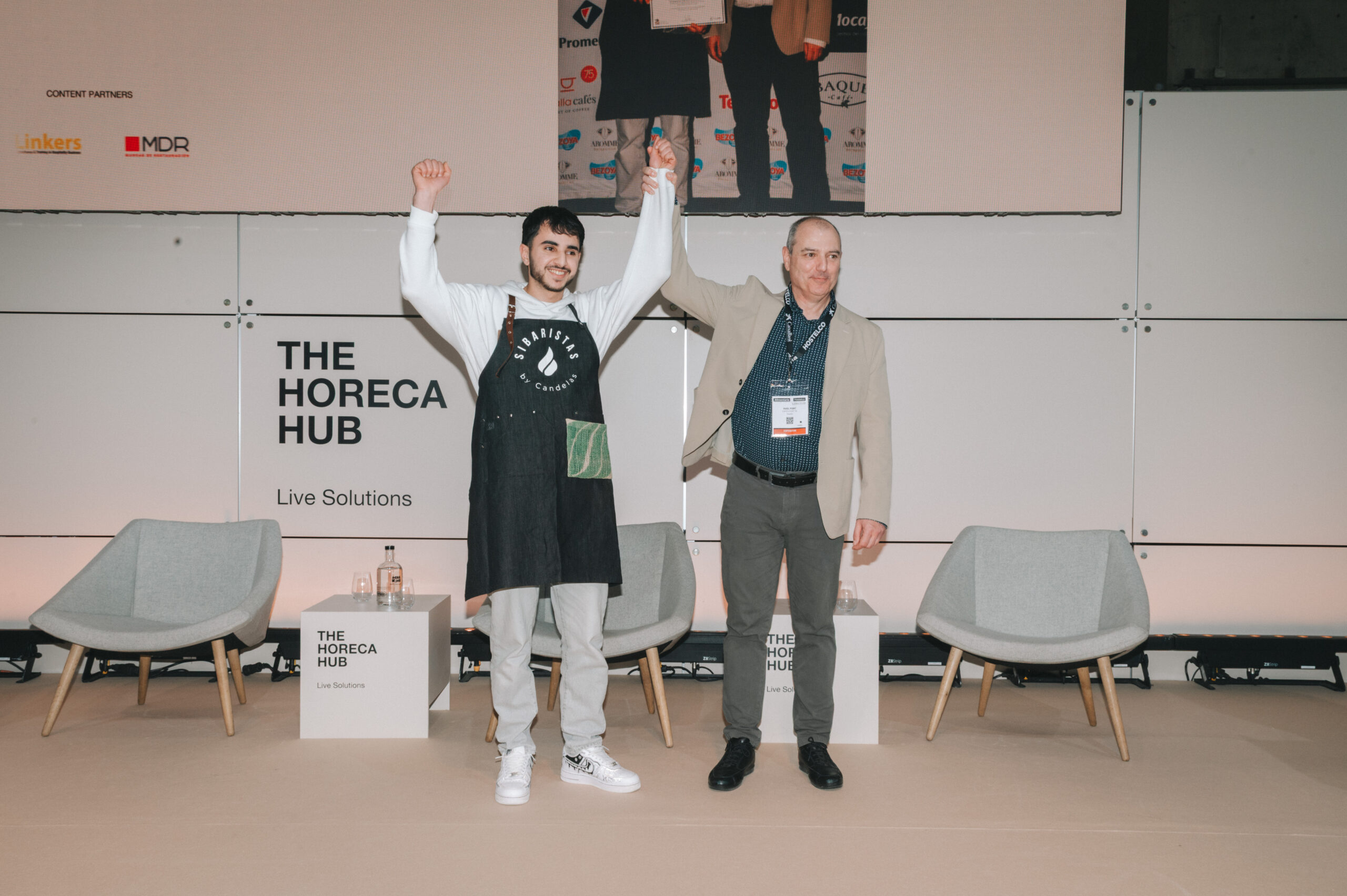 Mohamed Anouar, del IES de Foz, se proclama como el mejor barista de escuelas de hostelería