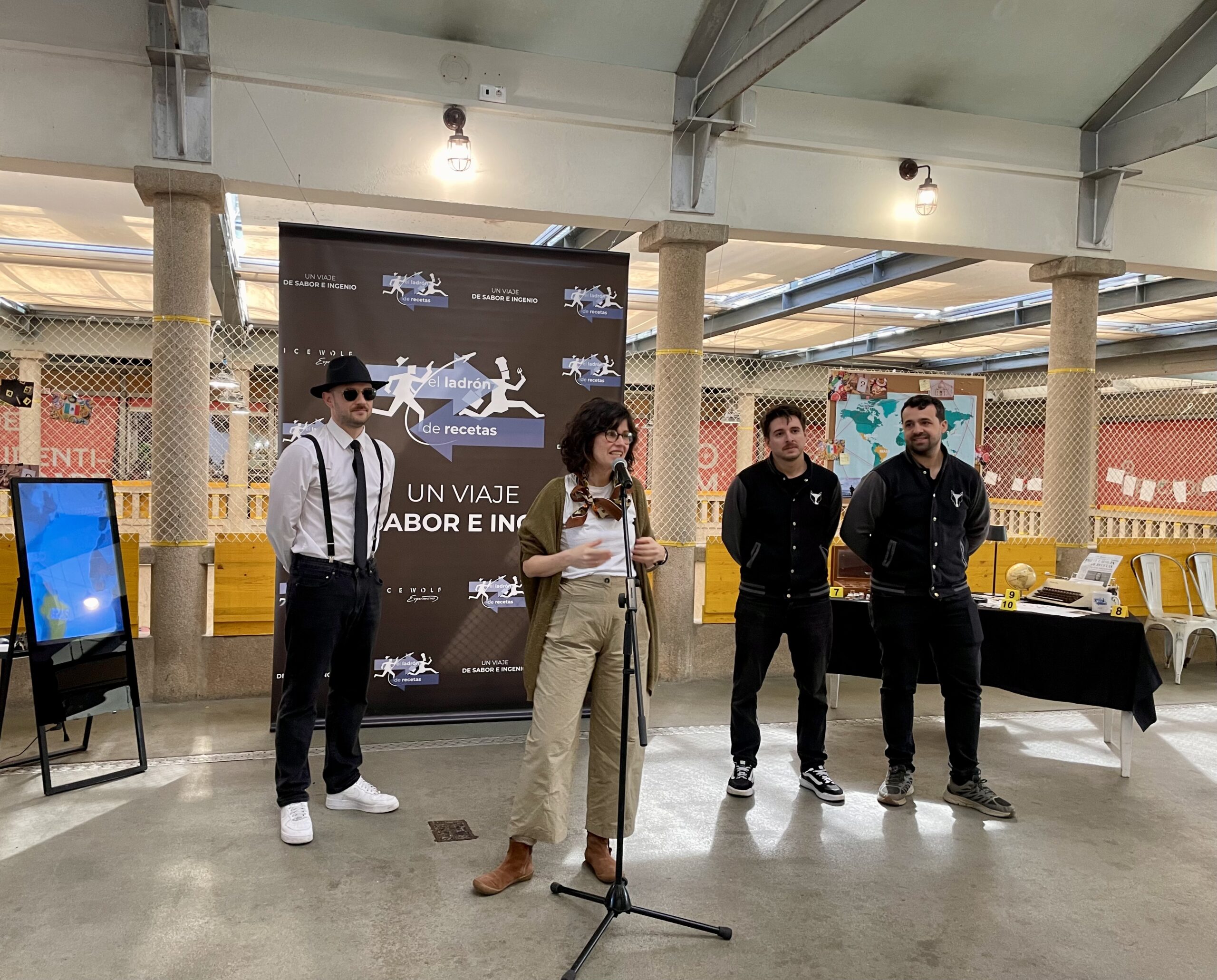 ‘El ladrón de recetas’ toma el Mercado de Abastos de Pontevedra