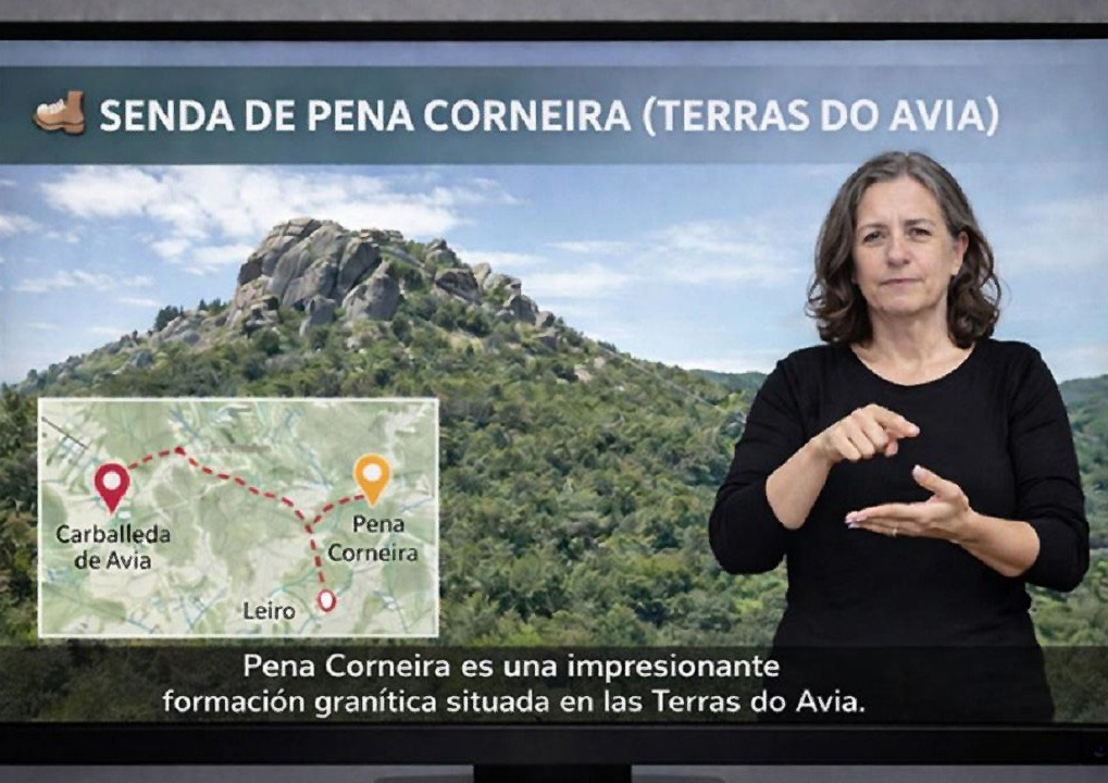 El PSTD Ribeiro-Carballiño impulsa un innovador plan de senderismo accesible en lengua de signos