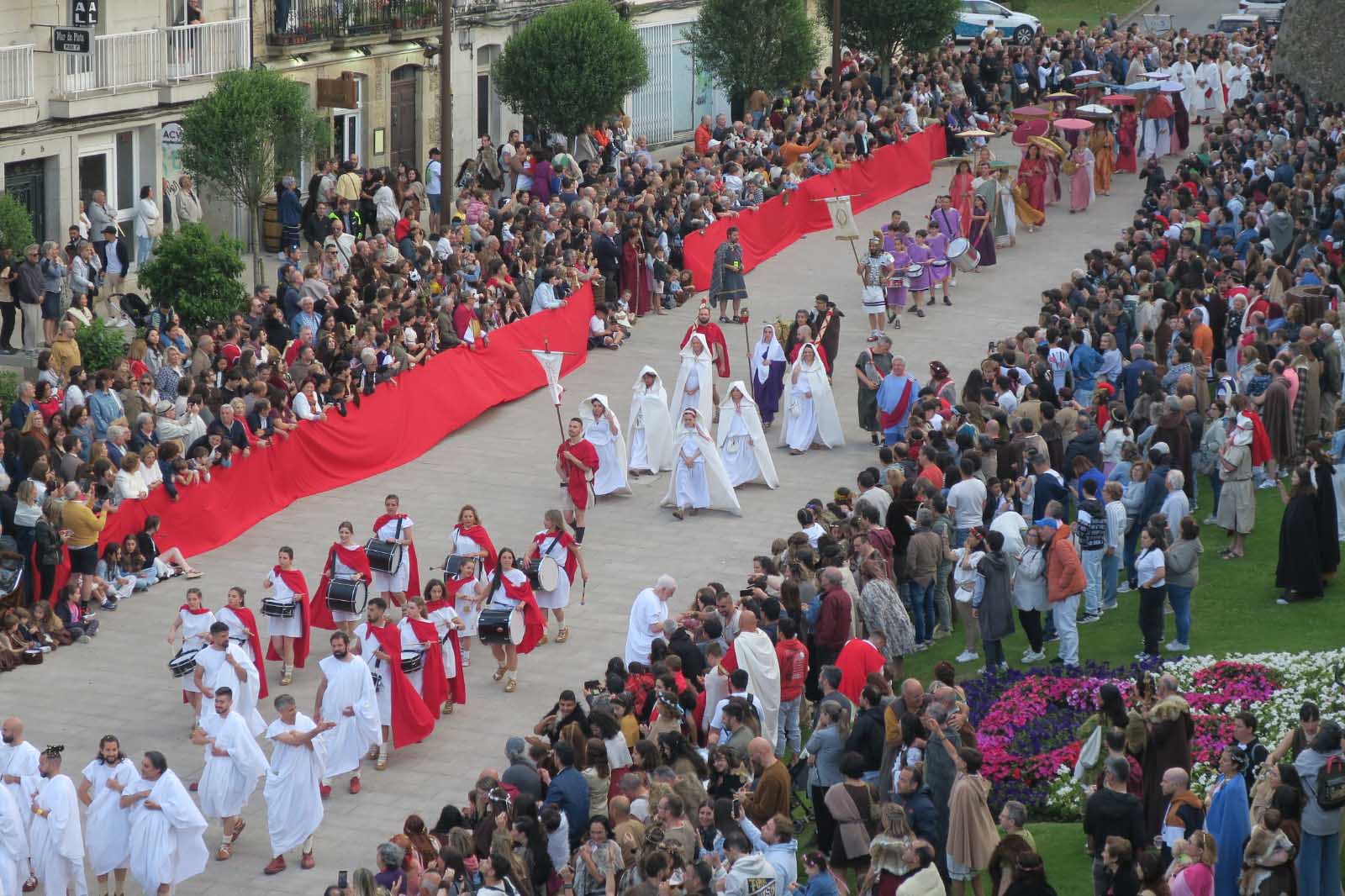 Integrantes de más de 40 fiestas históricas de toda España se dan cita en Lugo