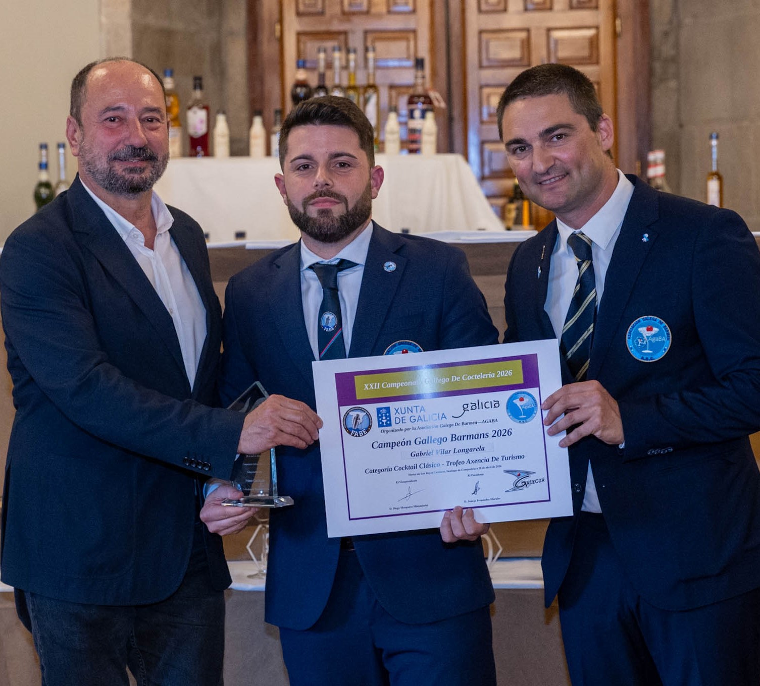 Gabriel Vilar es el nuevo campeón gallego de coctelería