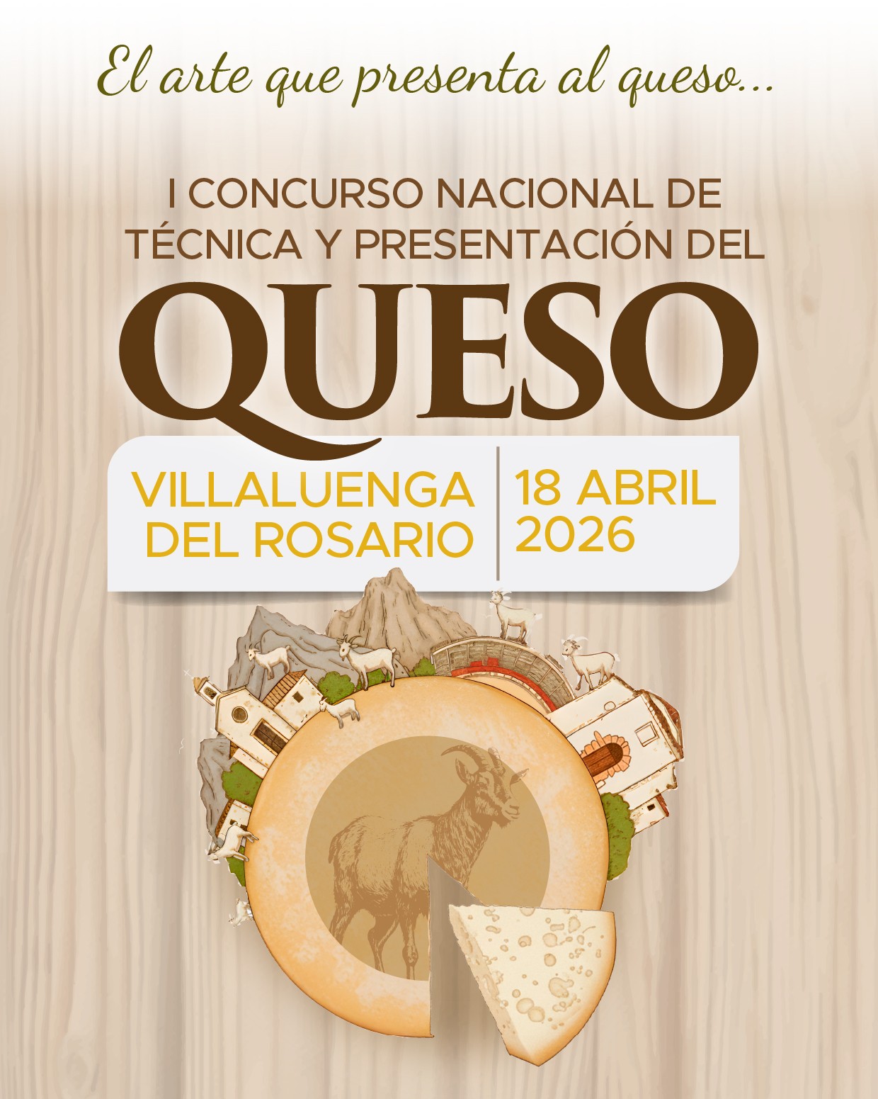 Nace un nuevo concurso nacional de técnica y presentación del queso artesano